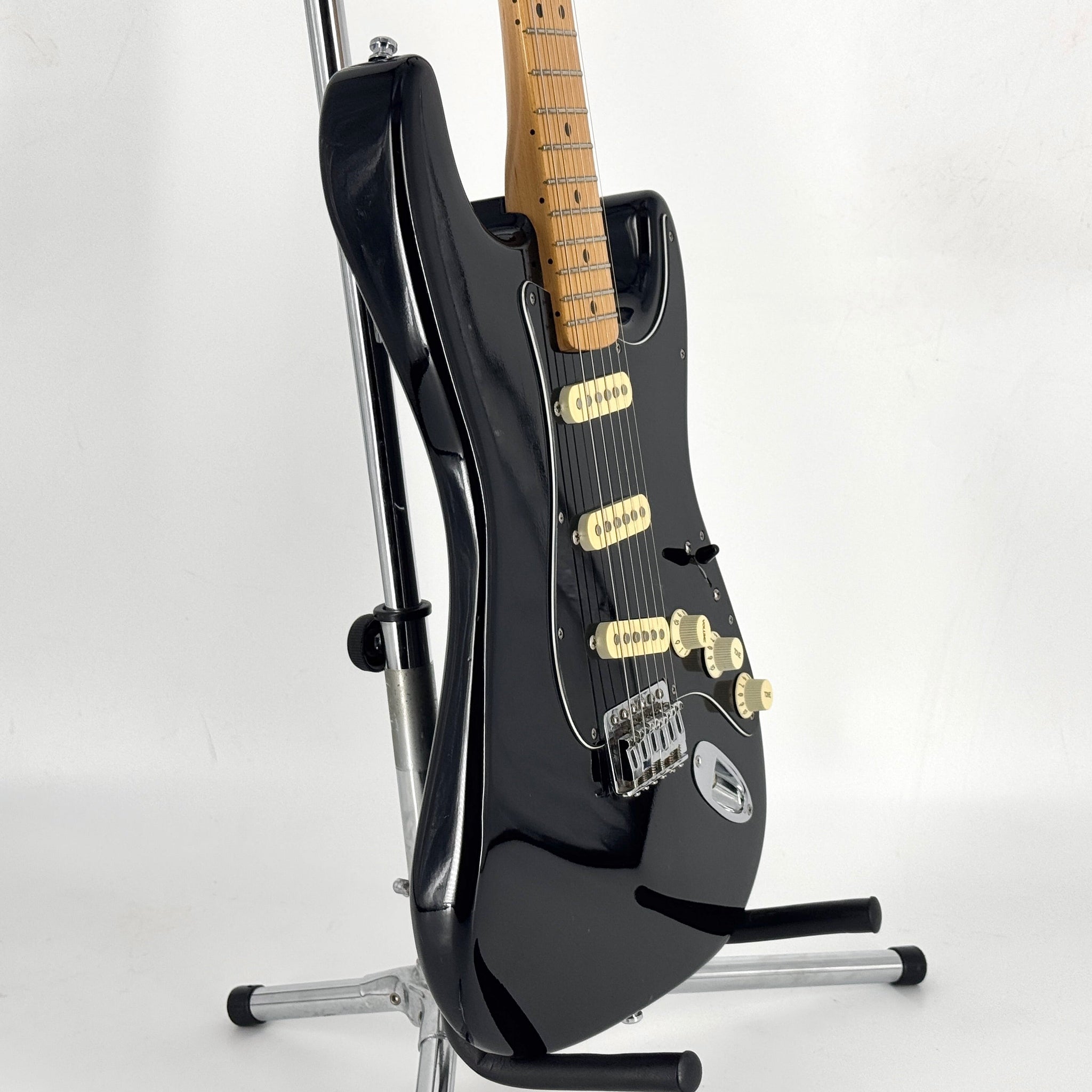 1989 Squier USA Standard Stratocaster – Black | Tonebay