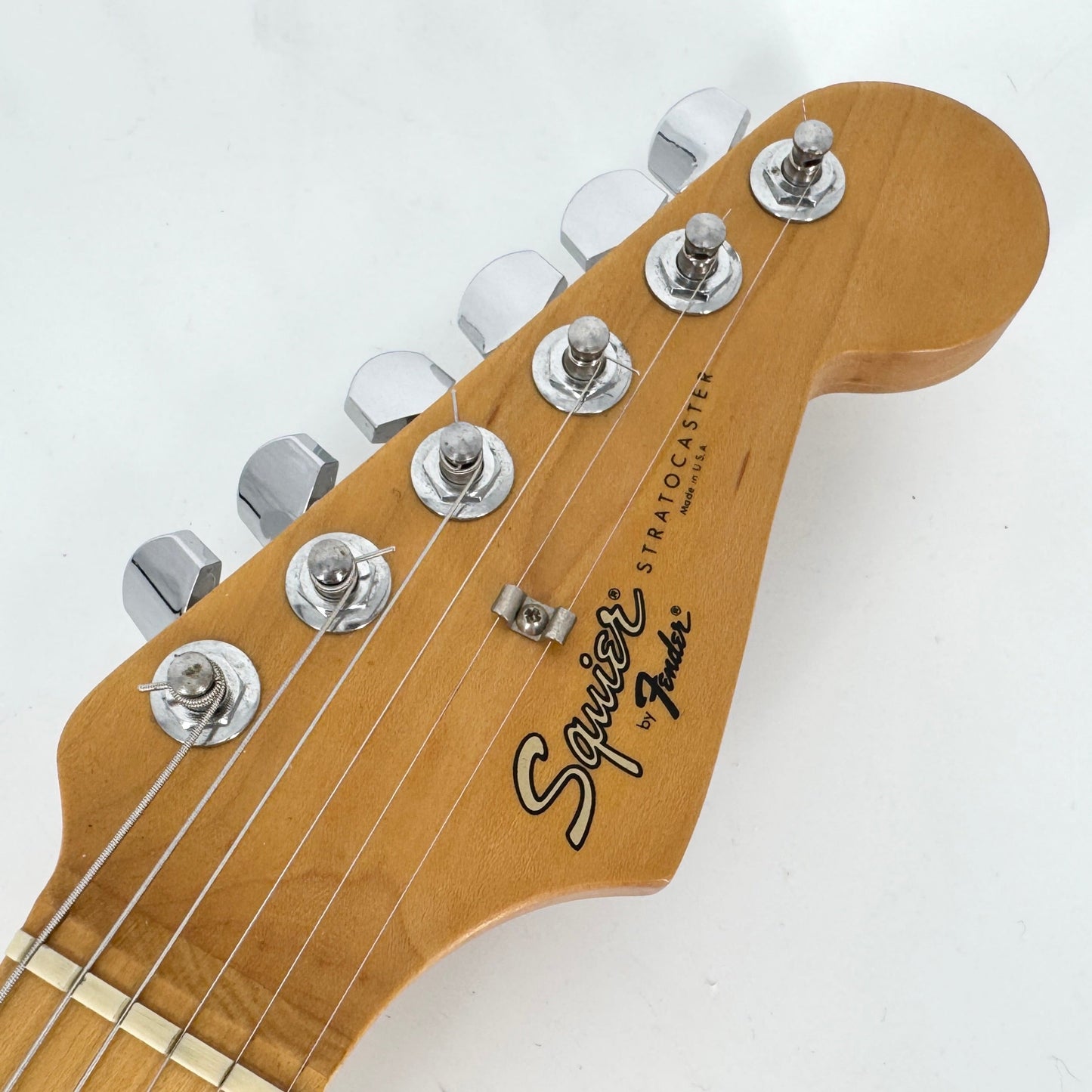 1989 Squier USA Standard Stratocaster – Black | Tonebay