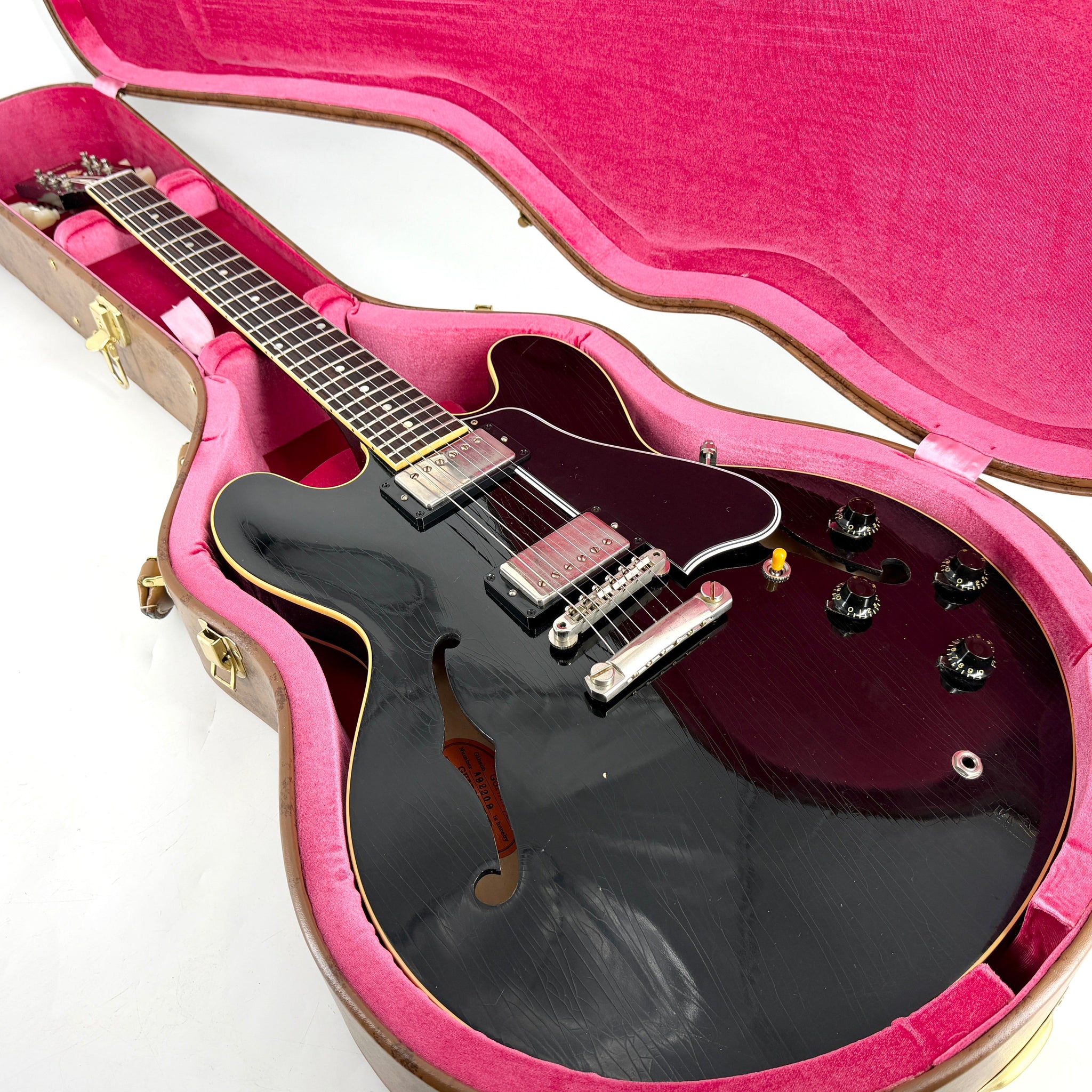 2022 Gibson Custom Shop Murphy Lab '59 ES-335 Ultra Light Aged - Ebony | Tonebay