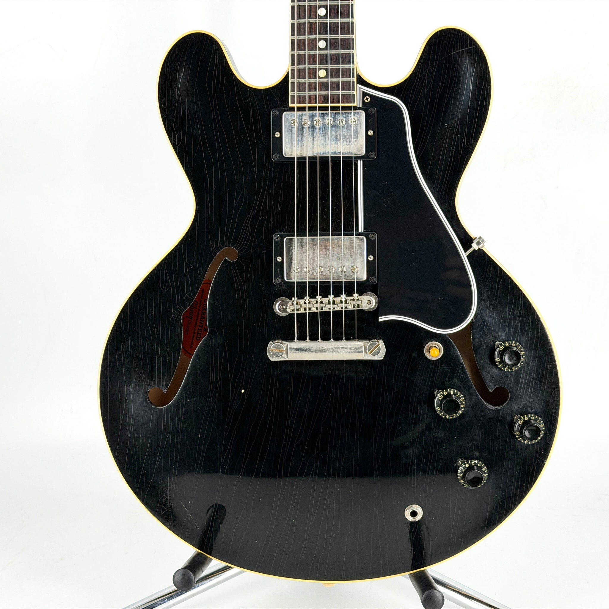 2022 Gibson Custom Shop Murphy Lab '59 ES-335 Ultra Light Aged - Ebony | Tonebay
