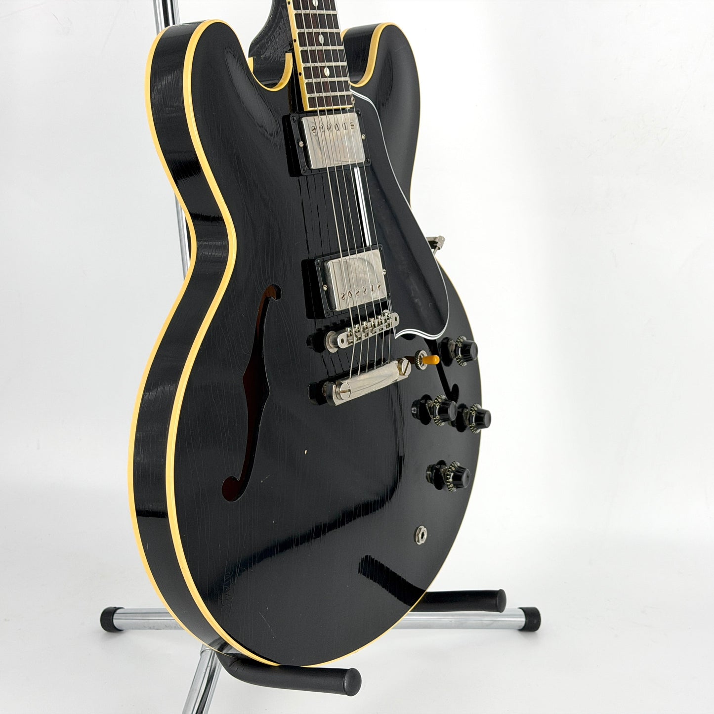 2022 Gibson Custom Shop Murphy Lab '59 ES-335 Ultra Light Aged - Ebony | Tonebay