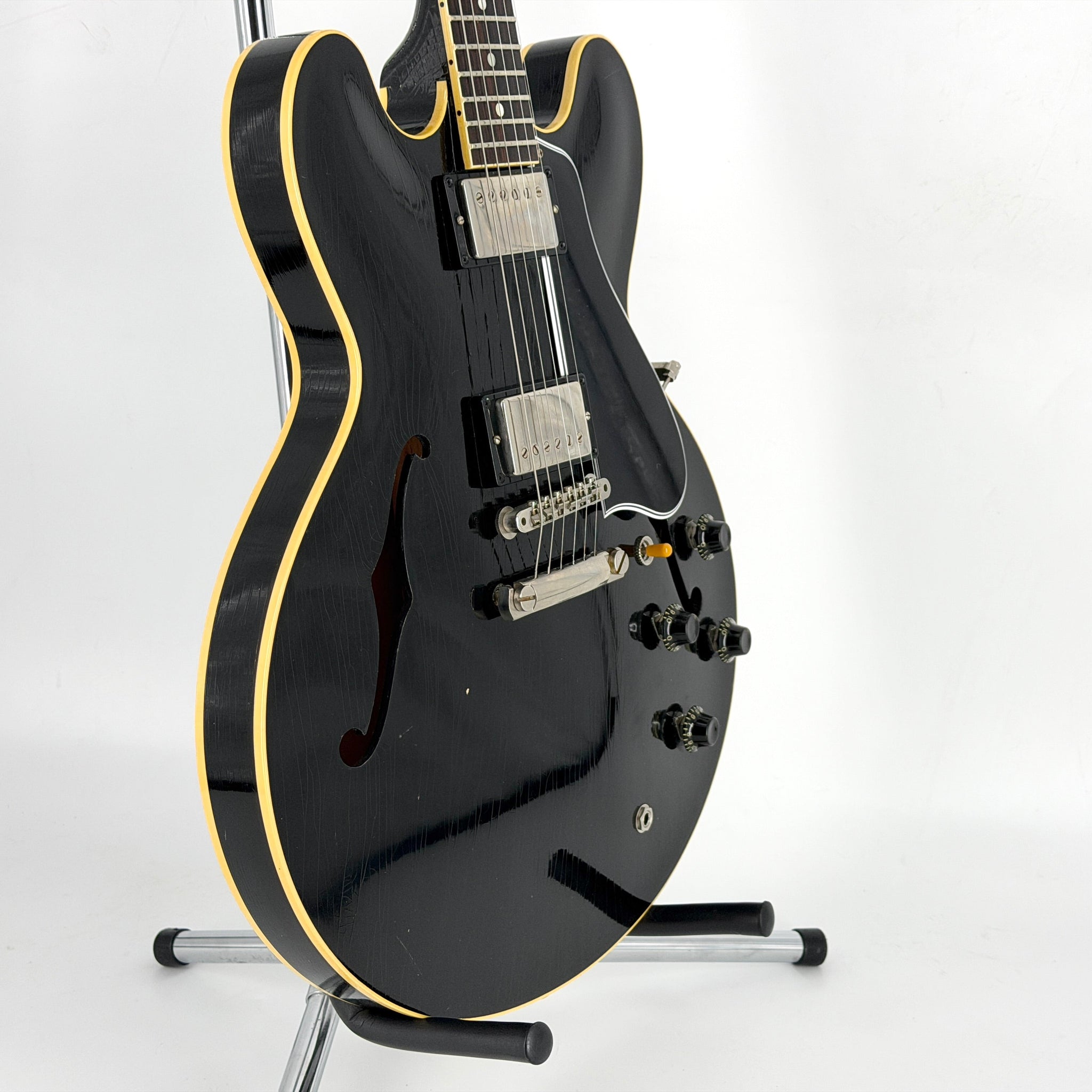 2022 Gibson Custom Shop Murphy Lab '59 ES-335 Ultra Light Aged - Ebony | Tonebay