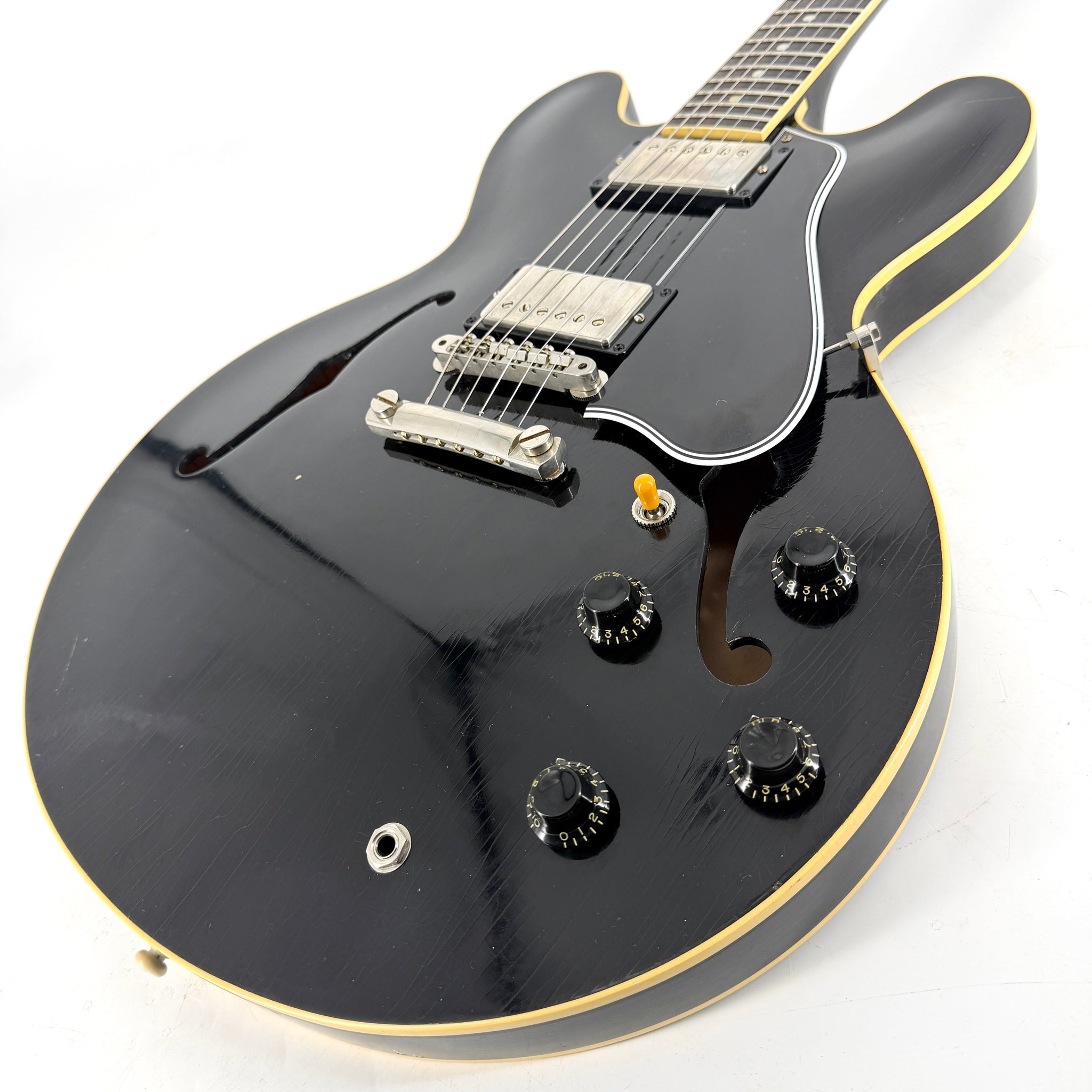 2022 Gibson Custom Shop Murphy Lab '59 ES-335 Ultra Light Aged - Ebony | Tonebay