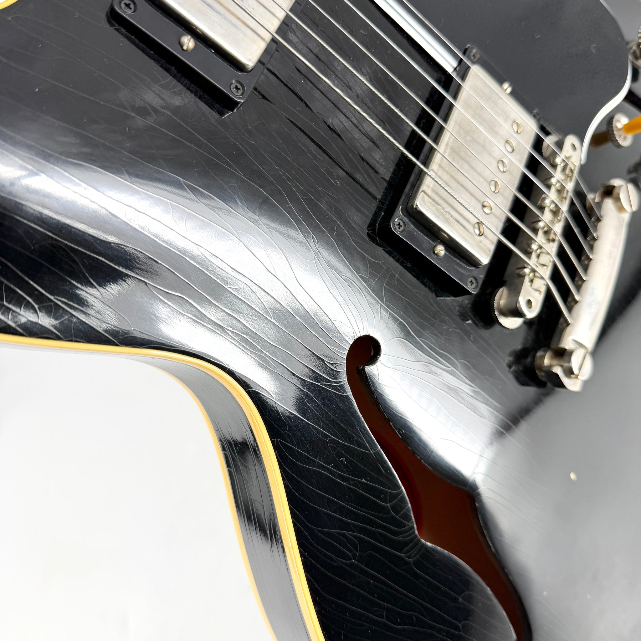 2022 Gibson Custom Shop Murphy Lab '59 ES-335 Ultra Light Aged - Ebony | Tonebay