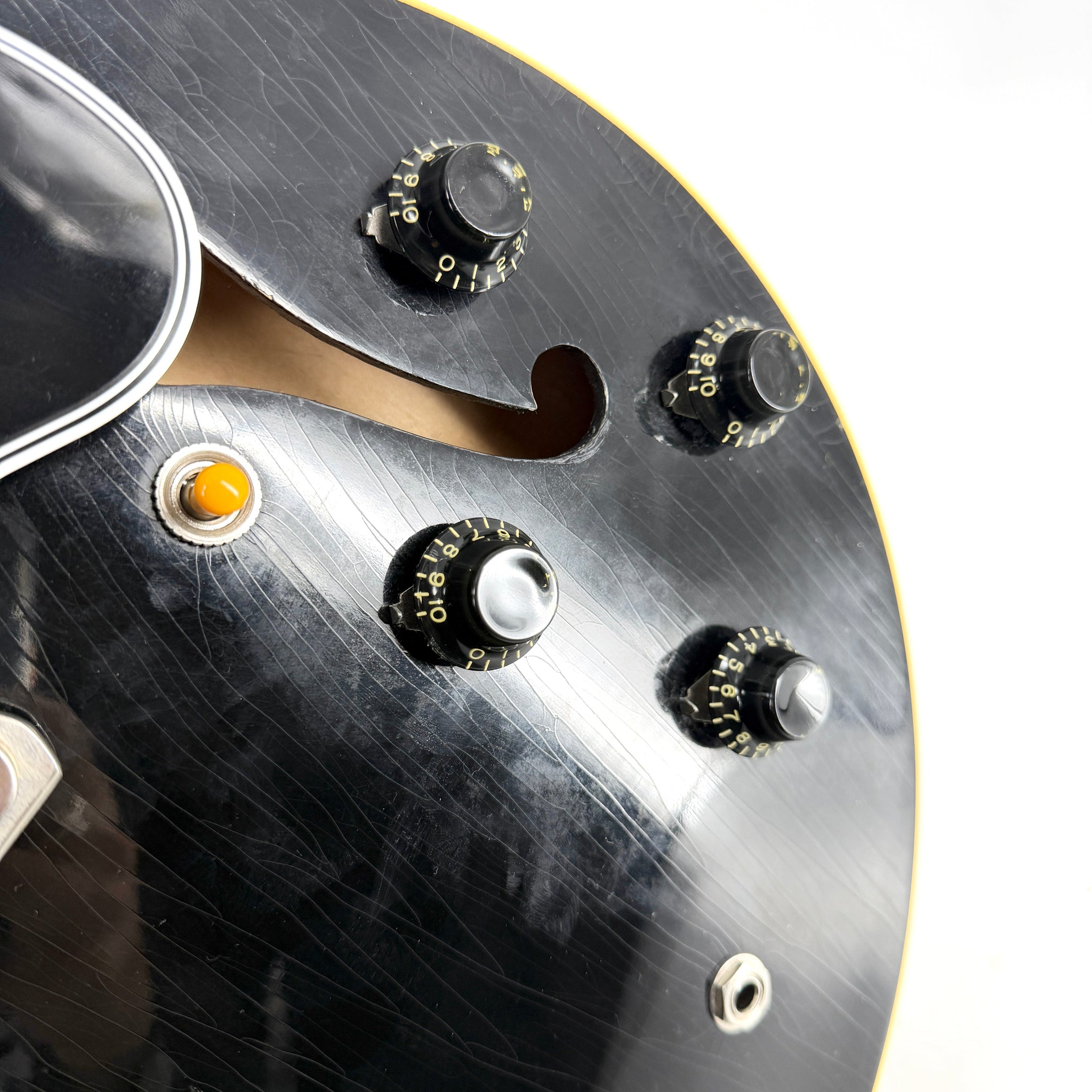 2022 Gibson Custom Shop Murphy Lab '59 ES-335 Ultra Light Aged - Ebony | Tonebay