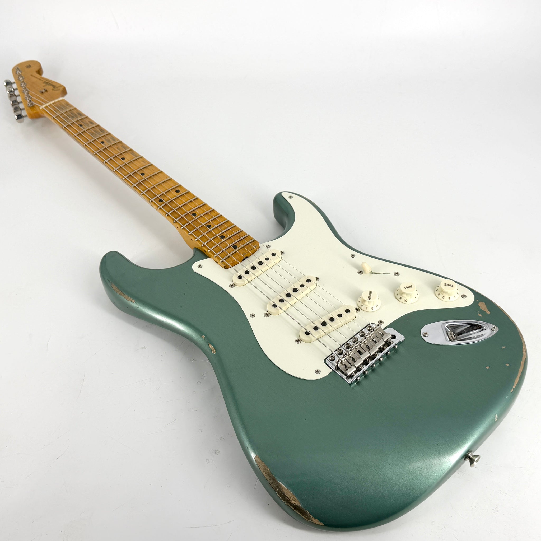 2022 Fender Custom Shop ’56 Stratocaster Relic – Aged Sherwood Green Metallic Default Title | Tonebay
