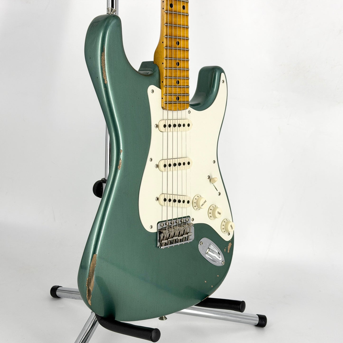 2022 Fender Custom Shop ’56 Stratocaster Relic – Aged Sherwood Green Metallic | Tonebay