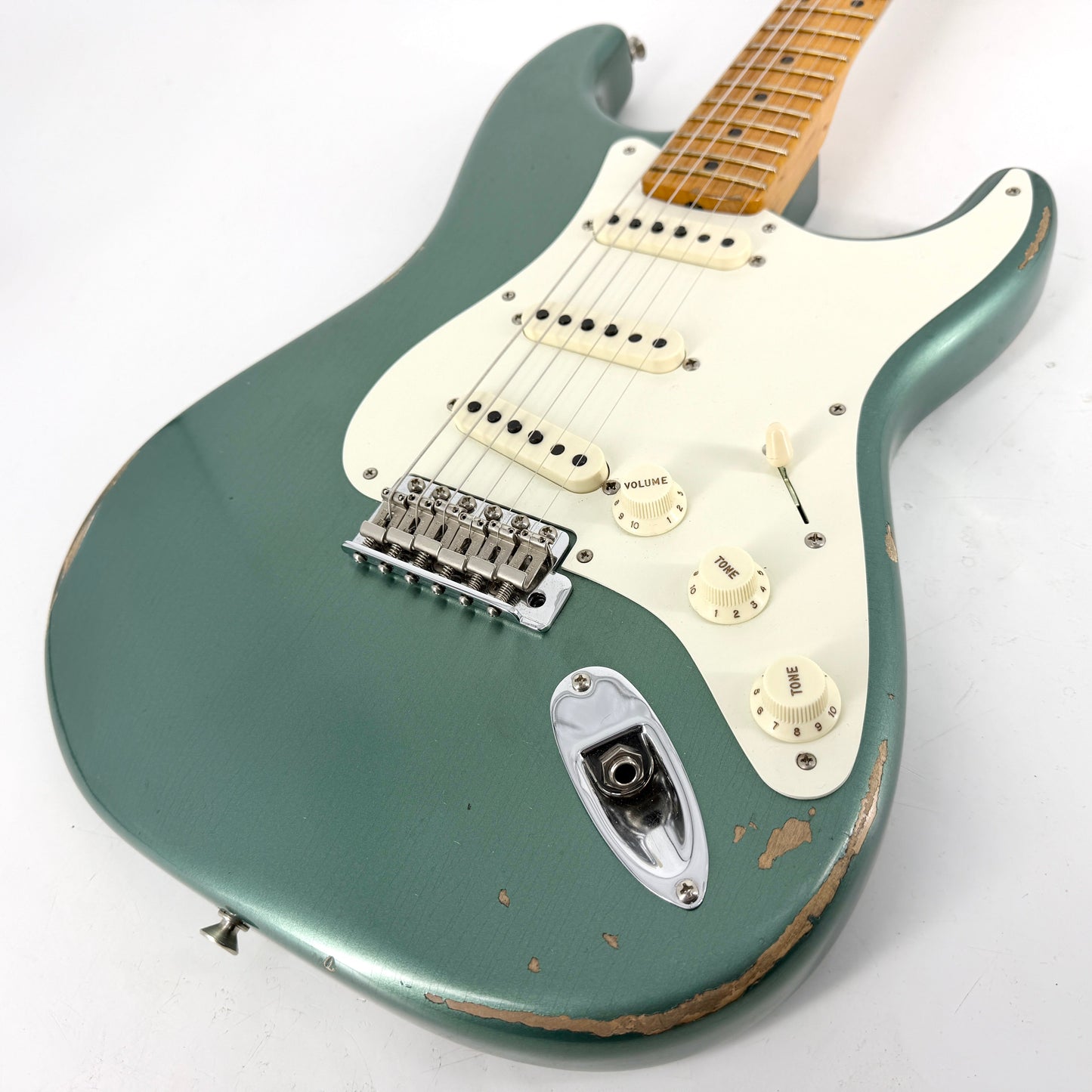 2022 Fender Custom Shop ’56 Stratocaster Relic – Aged Sherwood Green Metallic | Tonebay