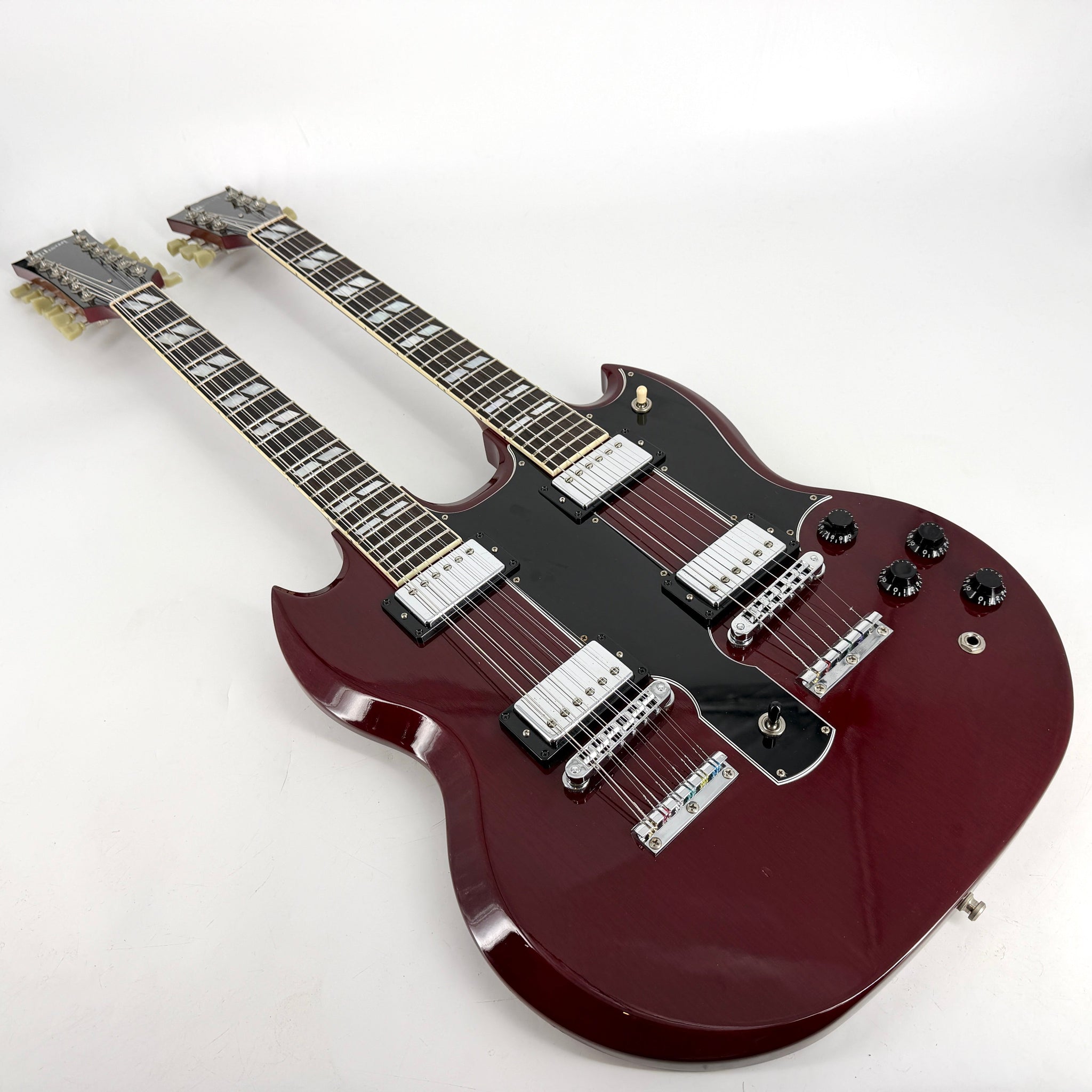 2001 Gibson EDS-1275 Double Neck – Cherry Default Title | Tonebay