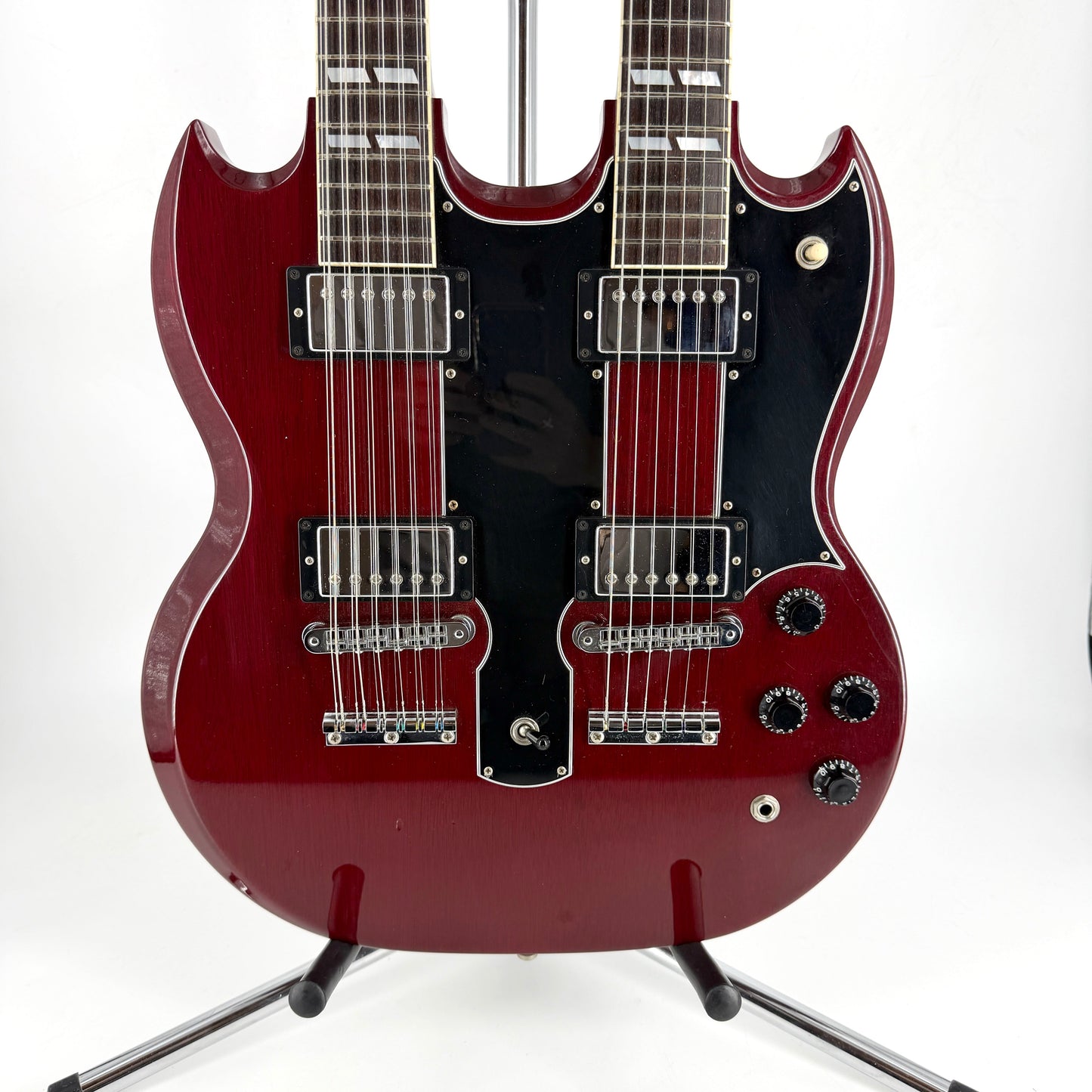 2001 Gibson EDS-1275 Double Neck – Cherry | Tonebay
