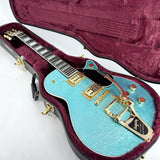 2022 Gretsch G6229TG Players Edition Jet - Ocean Turquoise Sparkle