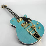 2022 Gretsch G6229TG Players Edition Jet - Ocean Turquoise Sparkle