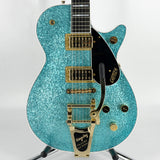 2022 Gretsch G6229TG Players Edition Jet - Ocean Turquoise Sparkle