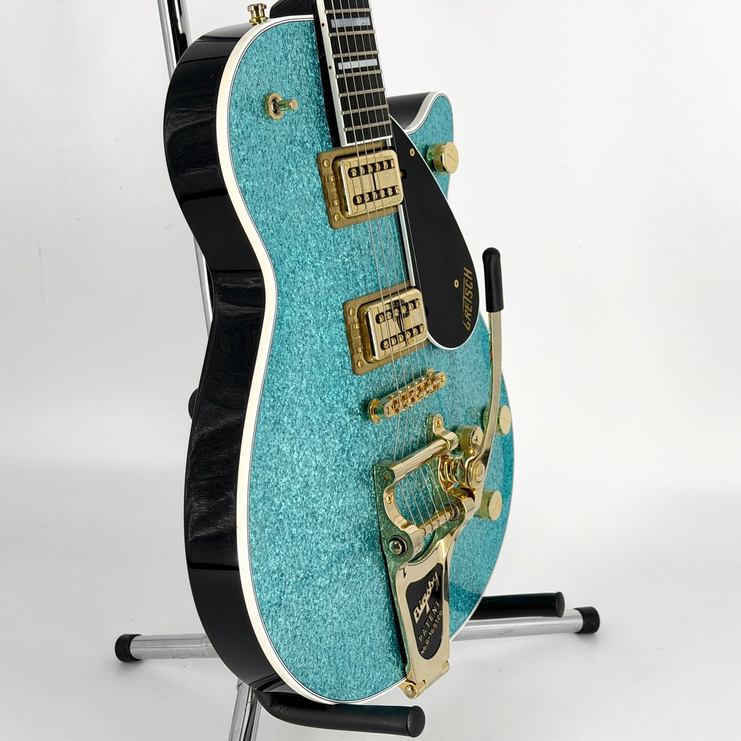 2022 Gretsch G6229TG Players Edition Jet - Ocean Turquoise Sparkle