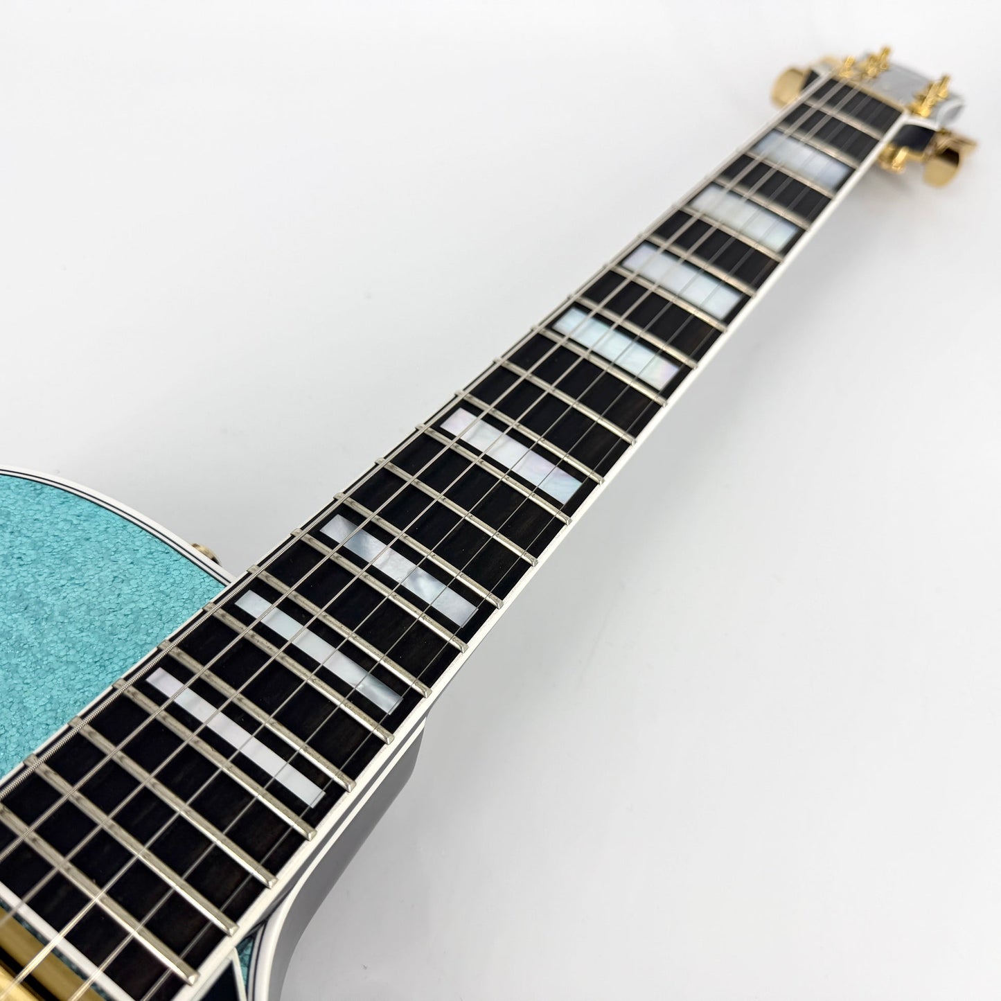 2022 Gretsch G6229TG Players Edition Jet - Ocean Turquoise Sparkle