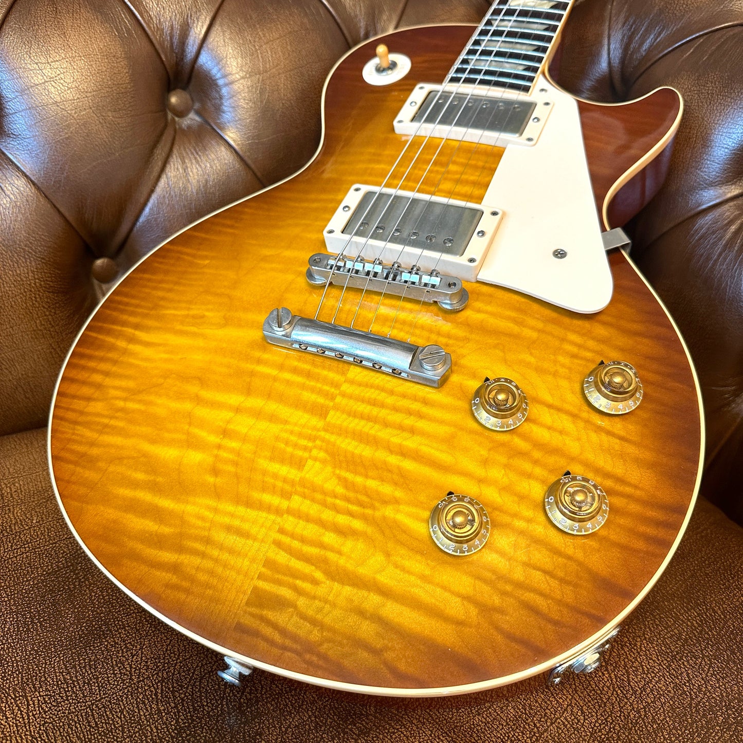 2006 Gibson Custom Shop 1959 Reissue Les Paul R9 - Iced Tea | Tonebay