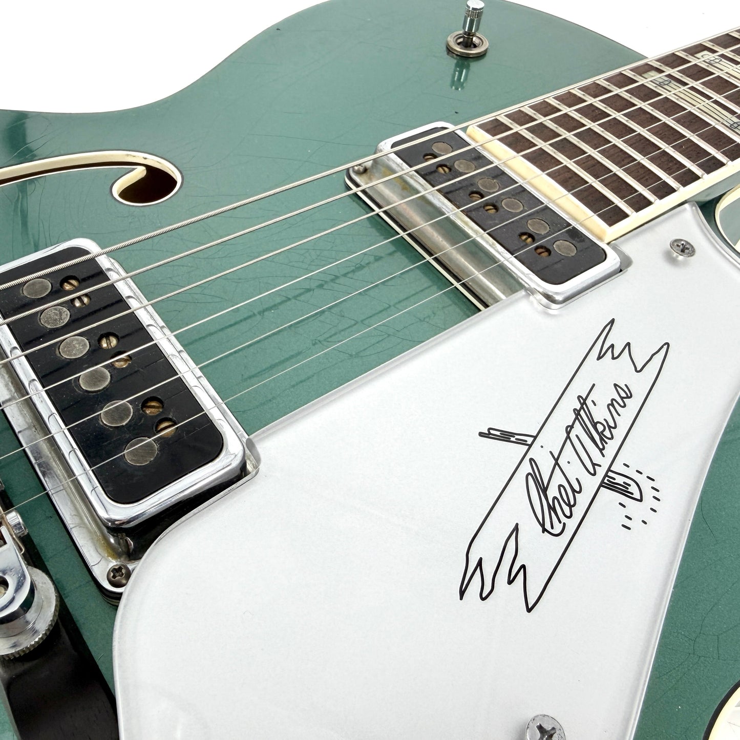 2021 Gretsch Custom Shop G6120 Masterbuilt Stephen Stern - Aged Sherwood Green Metallic | Tonebay