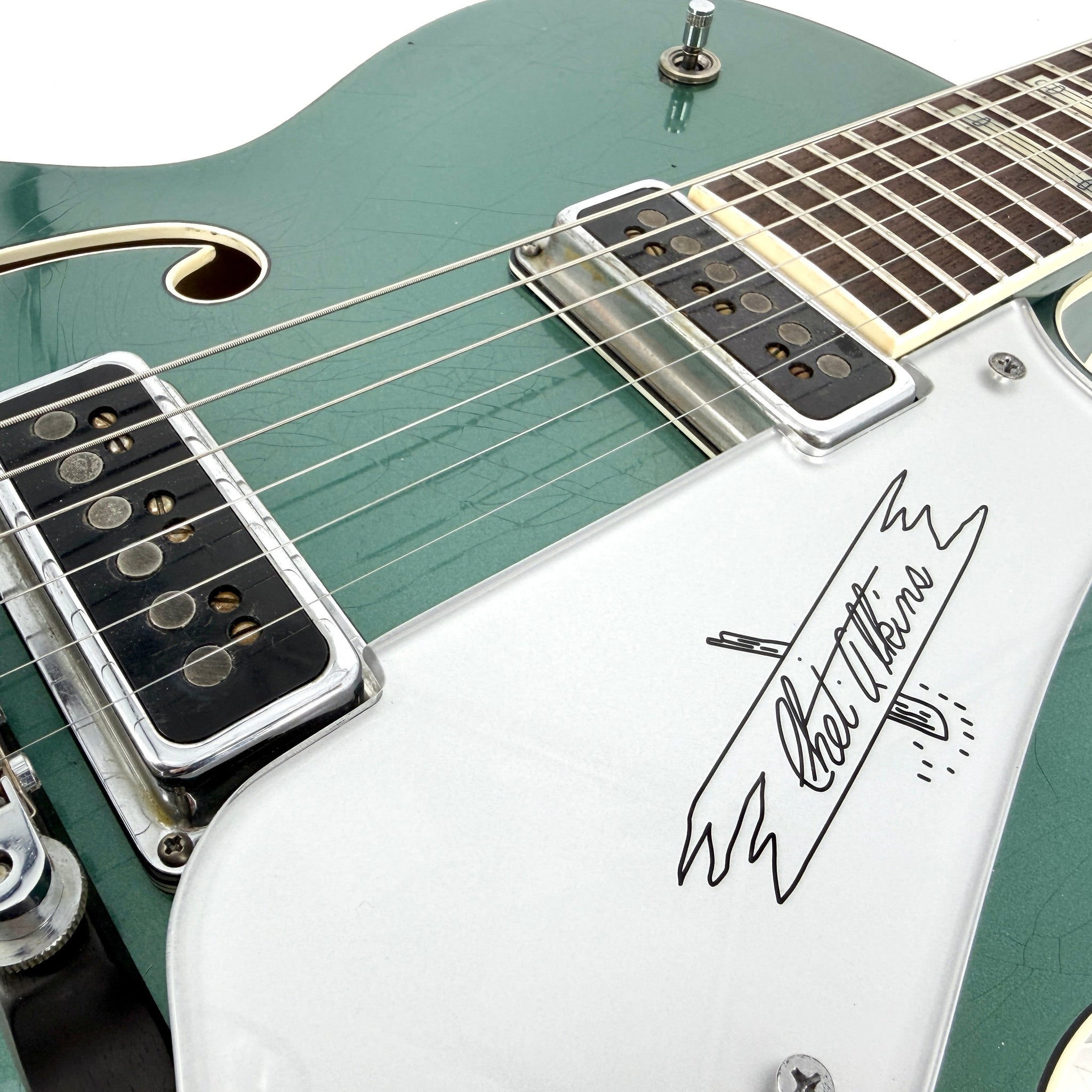 2021 Gretsch Custom Shop G6120 Masterbuilt Stephen Stern - Aged Sherwood Green Metallic | Tonebay