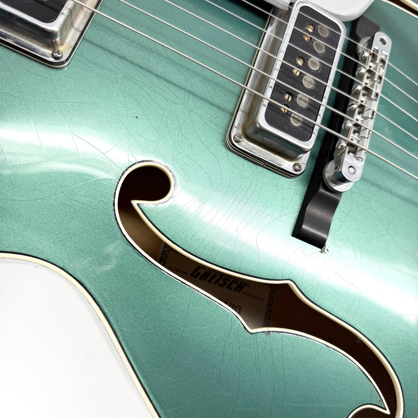 2021 Gretsch Custom Shop G6120 Masterbuilt Stephen Stern - Aged Sherwood Green Metallic | Tonebay