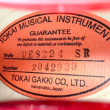 2020 Tokai UES224 – See Through Red Nitro | Tonebay