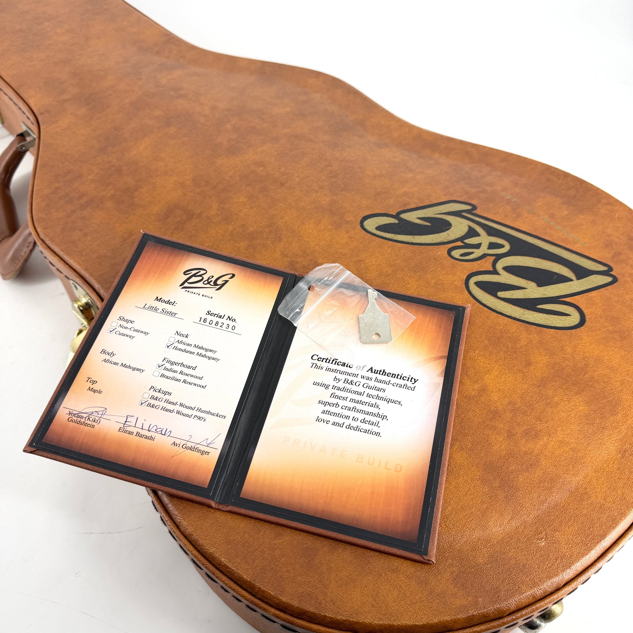 2016 B&G Private Build Little Sister - Tobacco Burst | Tonebay