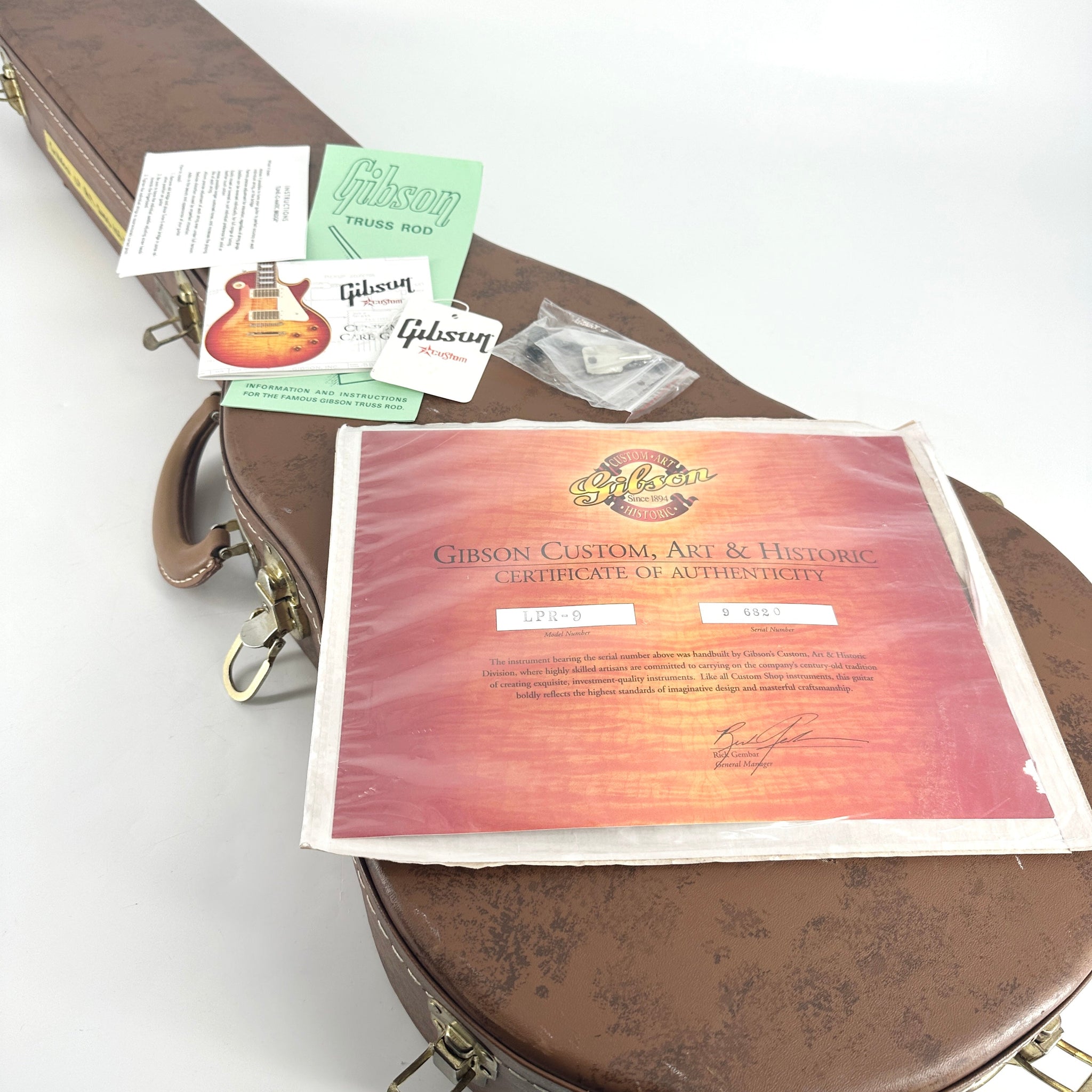 2006 Gibson Custom Shop 1959 Reissue Les Paul R9 - Iced Tea | Tonebay