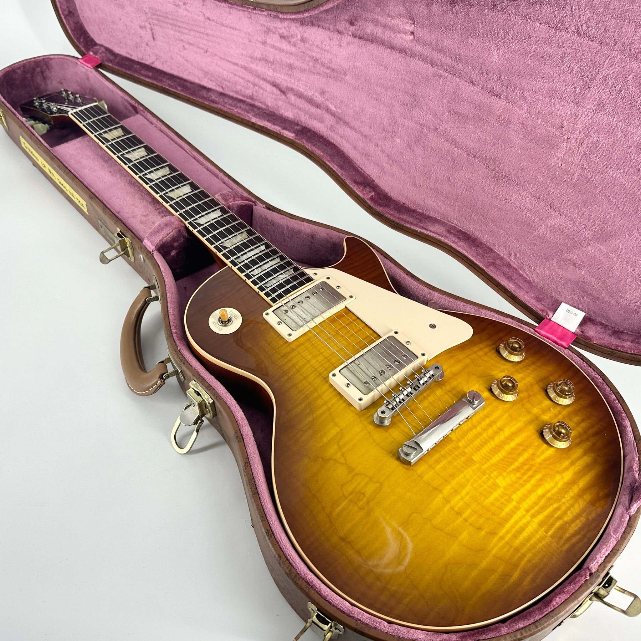2006 Gibson Custom Shop 1959 Reissue Les Paul R9 - Iced Tea | Tonebay