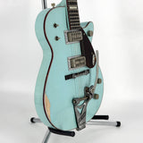 2023 Gretsch Custom Shop Masterbuilt Chad Henrichsen G6128-CS Duo Jet Heavy Relic - Motor City Blue | Tonebay