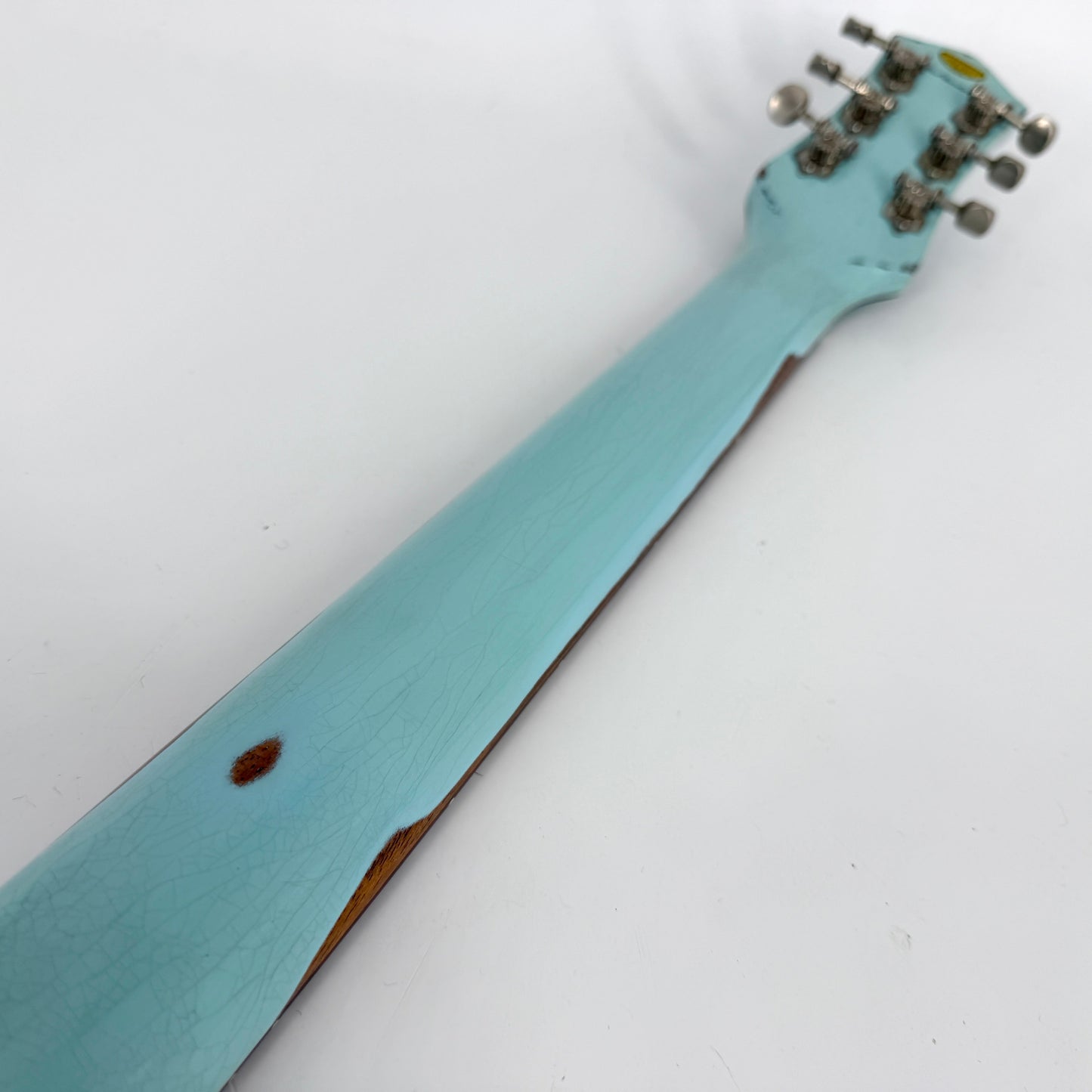 2023 Gretsch Custom Shop Masterbuilt Chad Henrichsen G6128-CS Duo Jet Heavy Relic - Motor City Blue | Tonebay