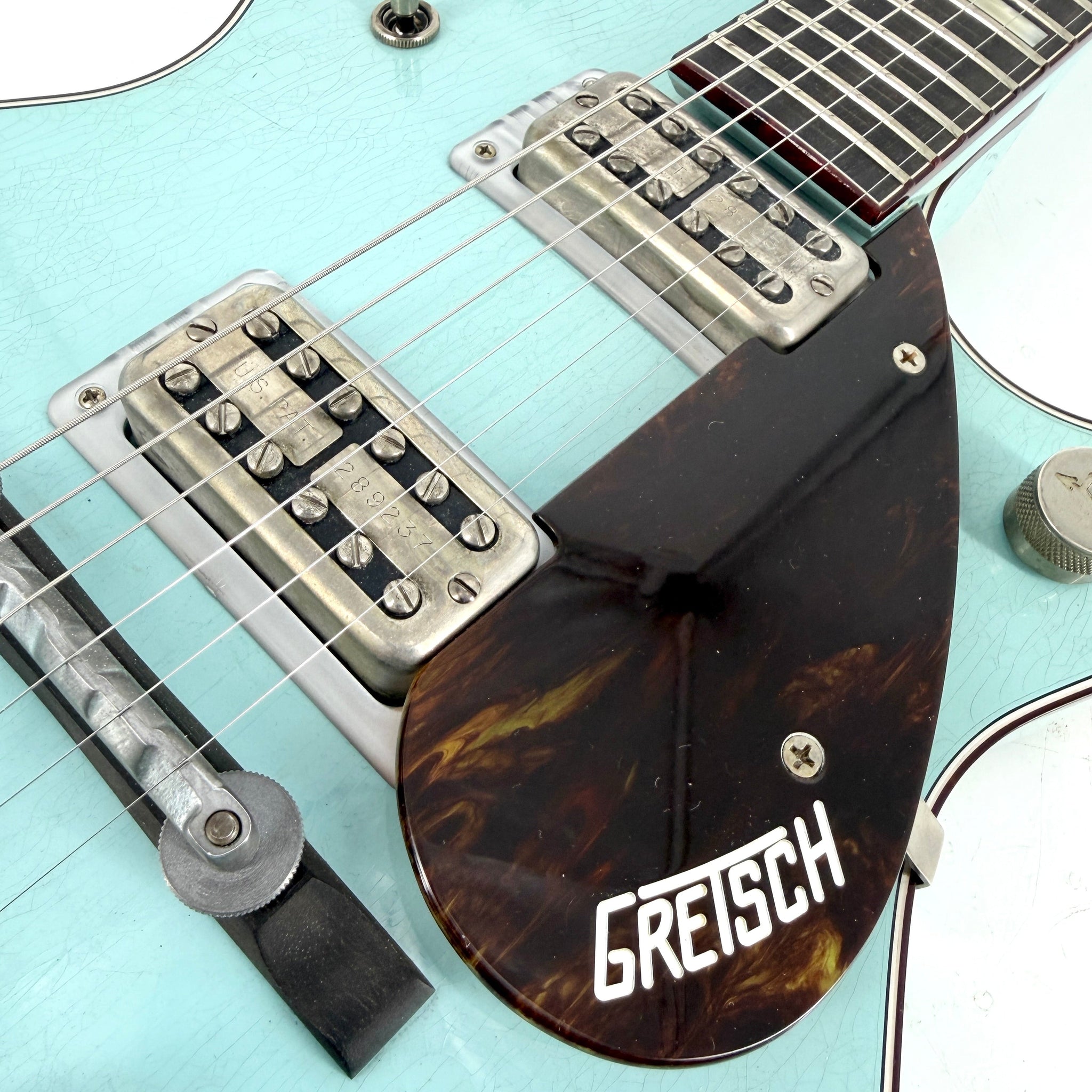2023 Gretsch Custom Shop Masterbuilt Chad Henrichsen G6128-CS Duo Jet Heavy Relic - Motor City Blue | Tonebay