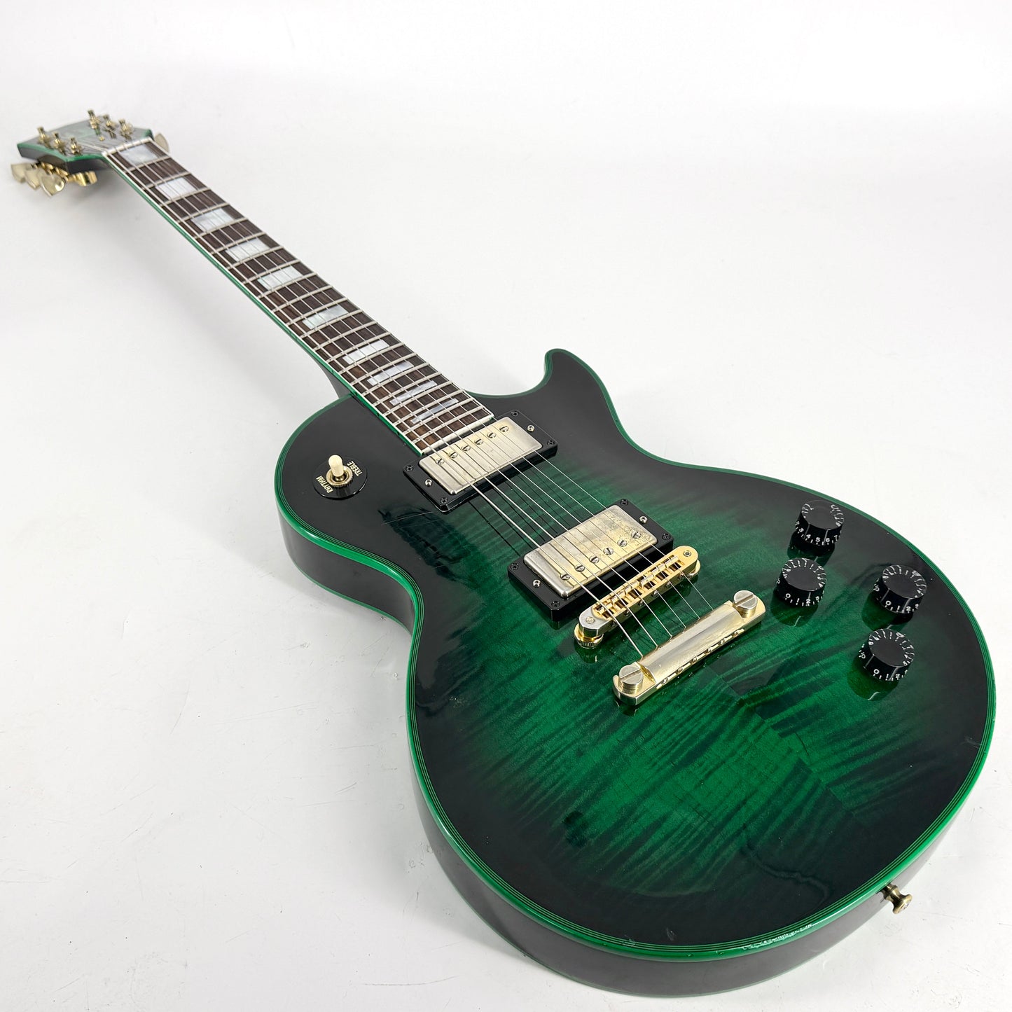 2012 Gibson Limited Edition Les Paul Custom – Green Widow Default Title | Tonebay