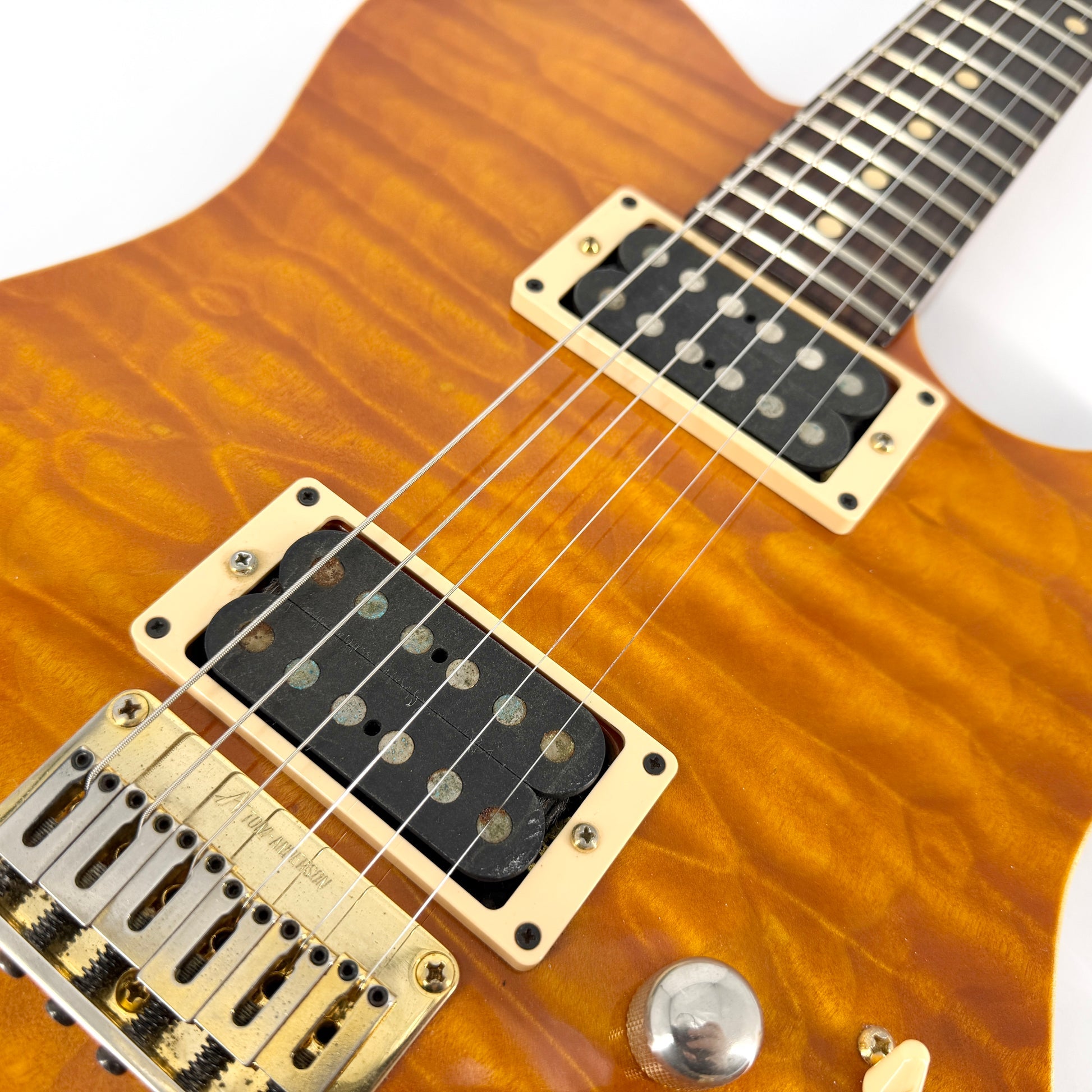 1999 Tom Anderson Cobra Quilt - Translucent Amber Burst