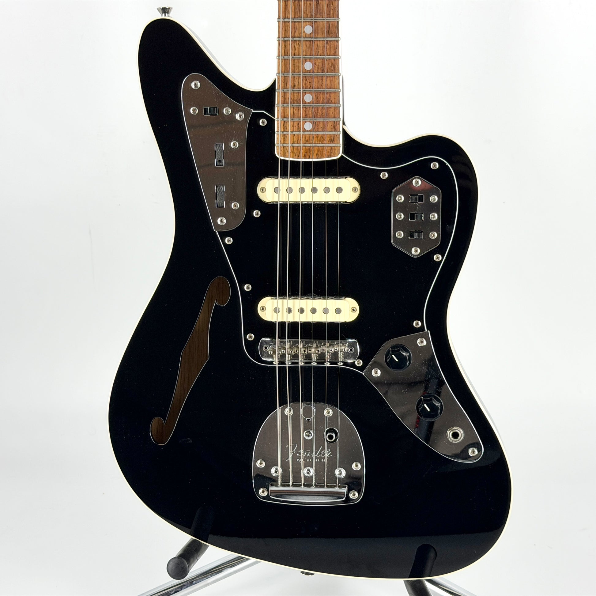 2012 Fender Japan Limited Edition Thinline Jaguar – Black