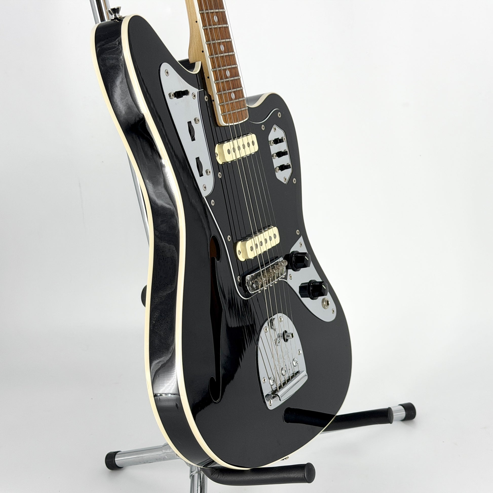2012 Fender Japan Limited Edition Thinline Jaguar – Black