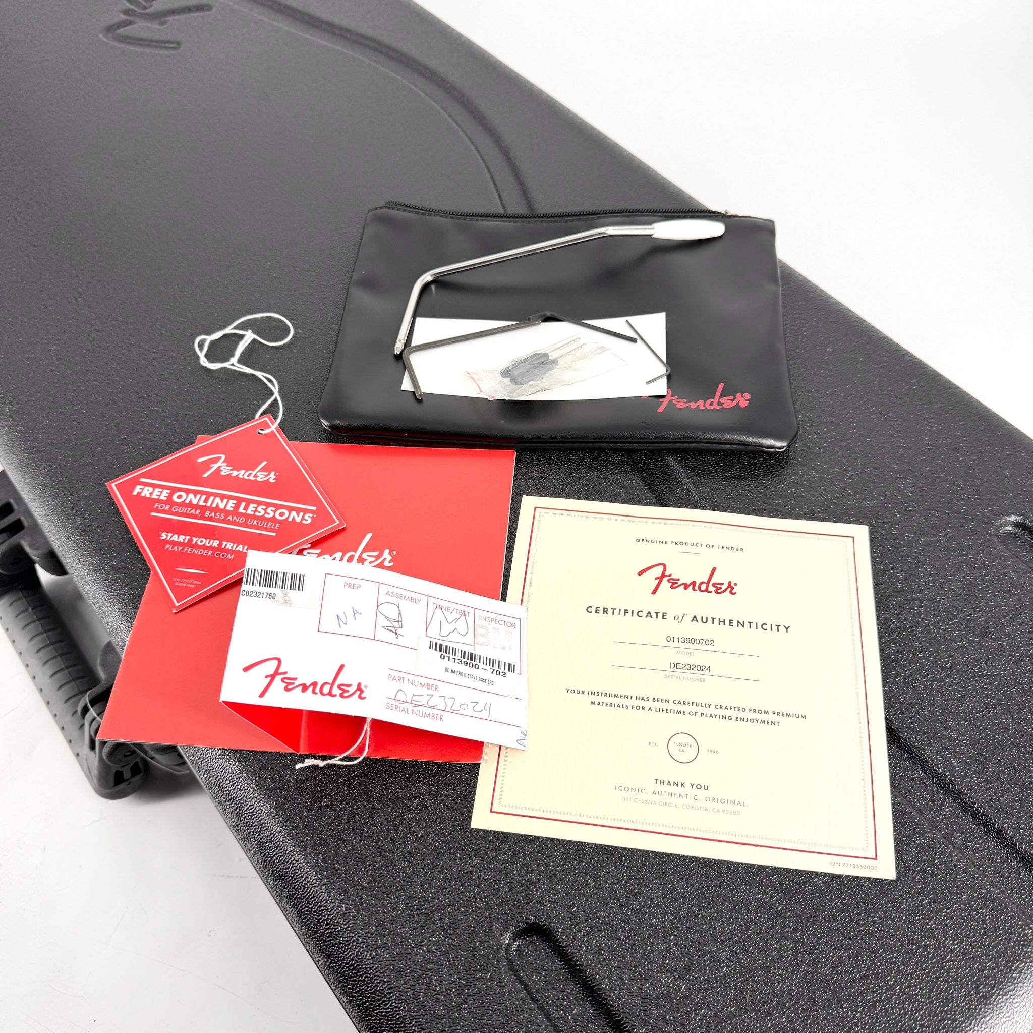 2023 Fender Limited Edition American Professional II Stratocaster Solid Rosewood Neck - Lake Placid Blue | Tonebay