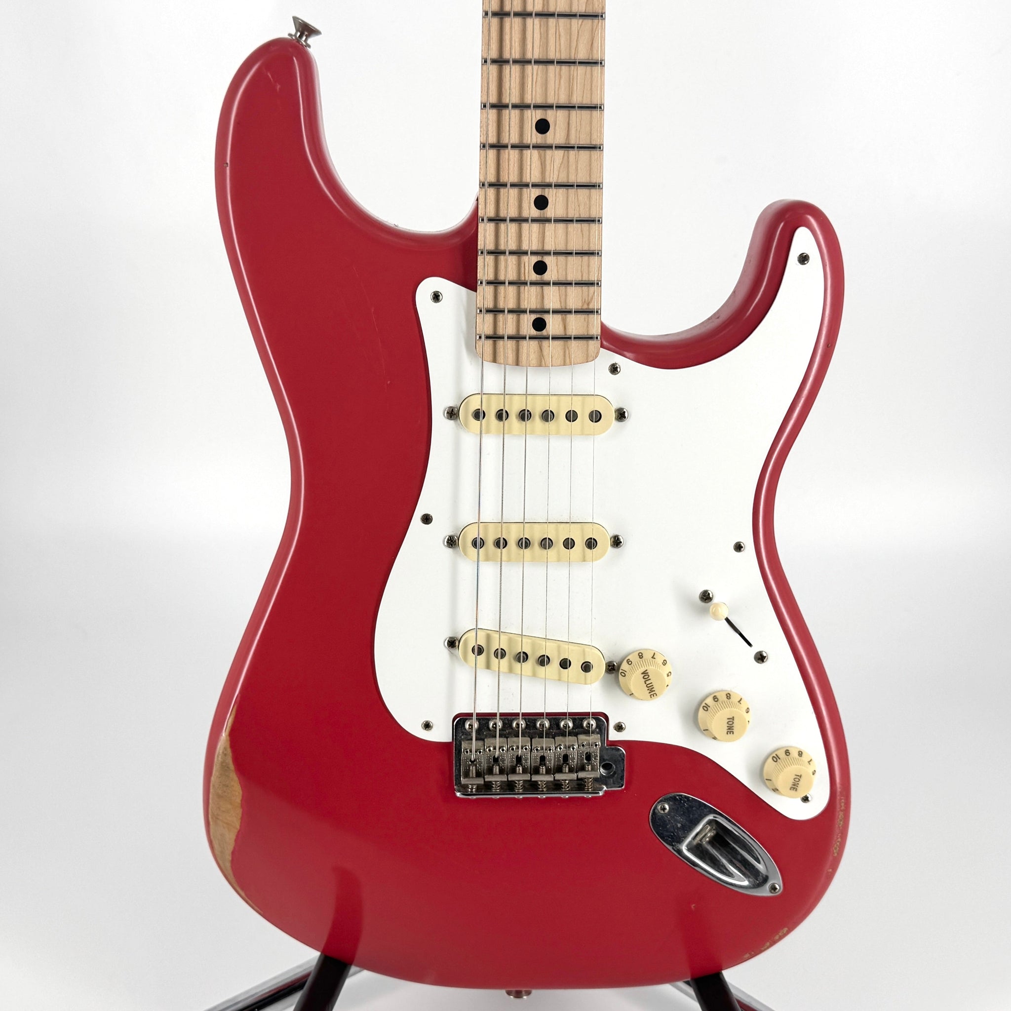 2021 Fender Vintera Road Worn 50’s Stratocaster – Fiesta Red | Tonebay