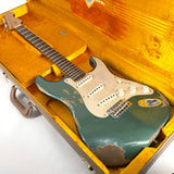 2017 Fender Custom Shop Limited Edition '59 Stratocaster Heavy Relic - Aged Sherwood Green Metallic | Tonebay