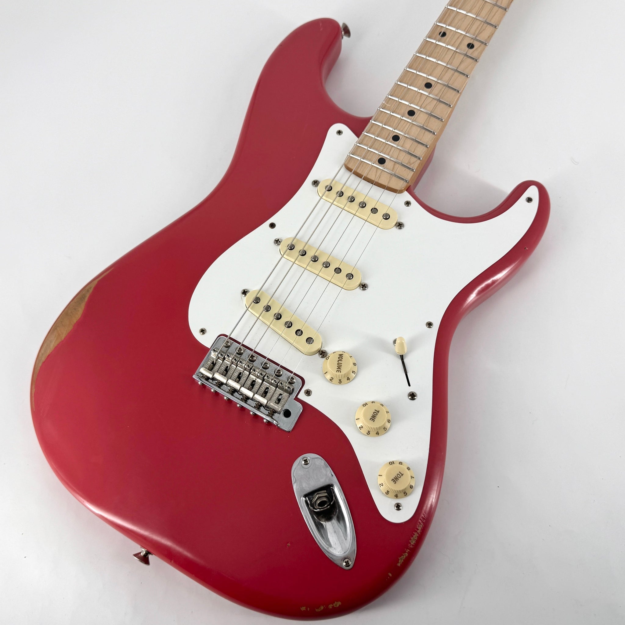 2021 Fender Vintera Road Worn 50’s Stratocaster – Fiesta Red | Tonebay