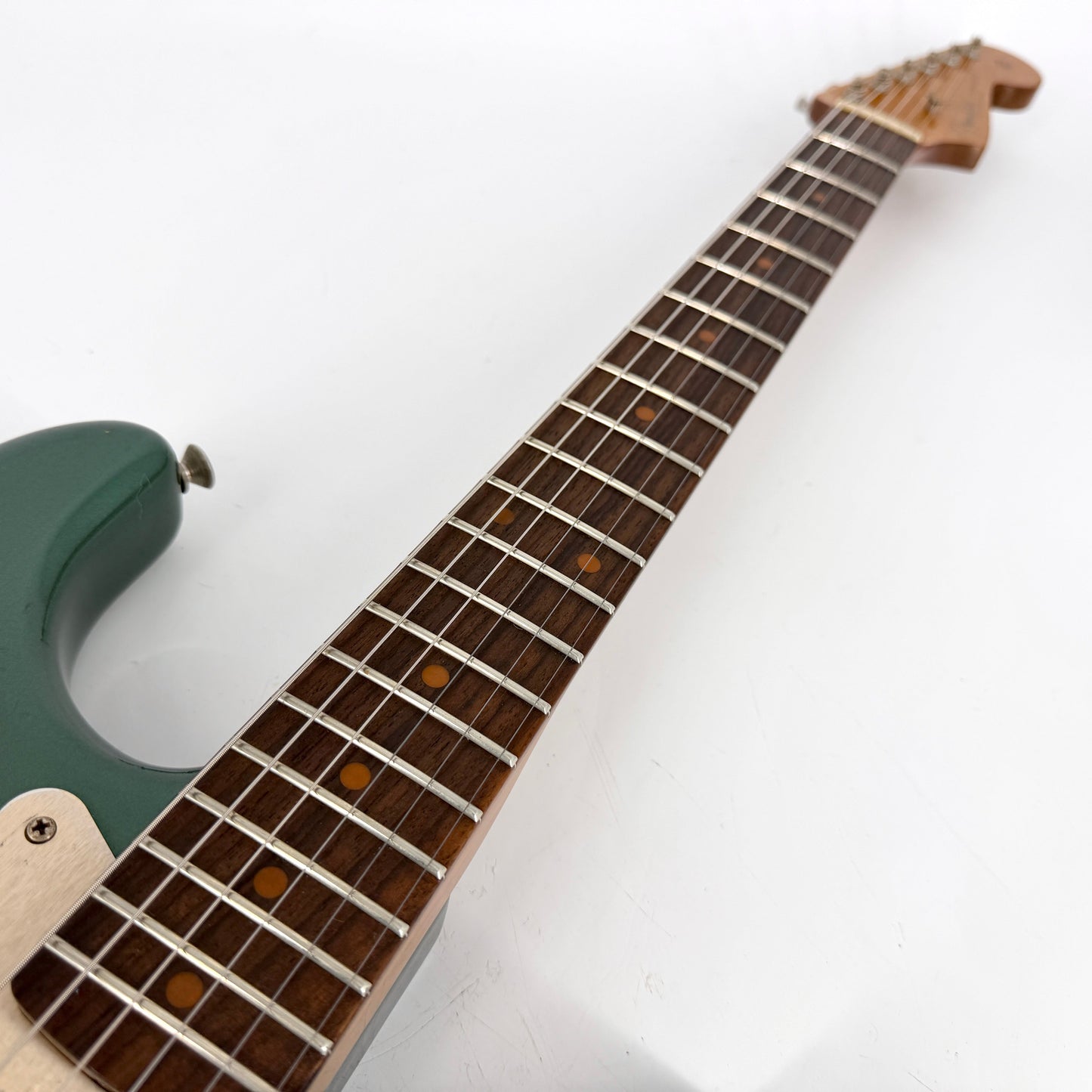 2017 Fender Custom Shop Limited Edition '59 Stratocaster Heavy Relic - Aged Sherwood Green Metallic | Tonebay