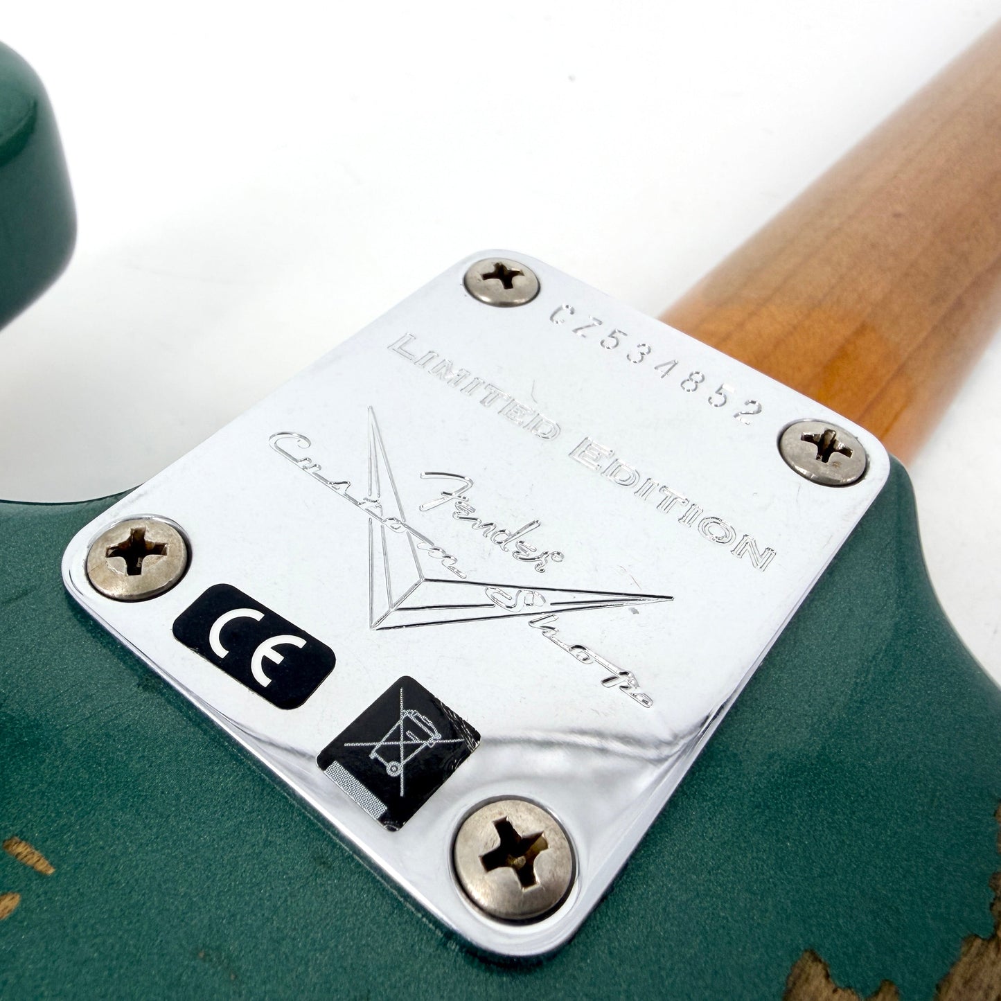 2017 Fender Custom Shop Limited Edition '59 Stratocaster Heavy Relic - Aged Sherwood Green Metallic | Tonebay