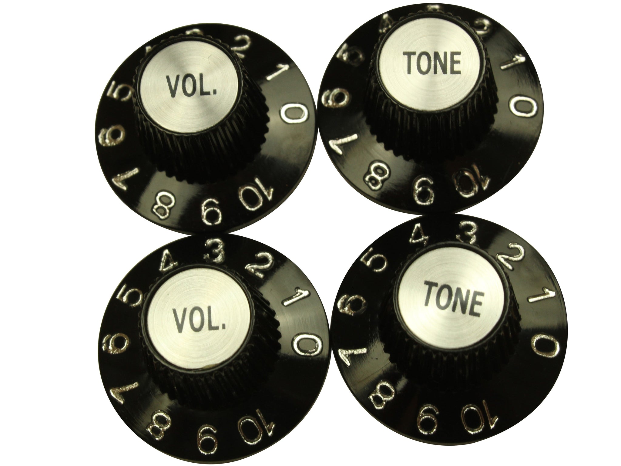 Witch hat knobs (imperial size knurled shaft)