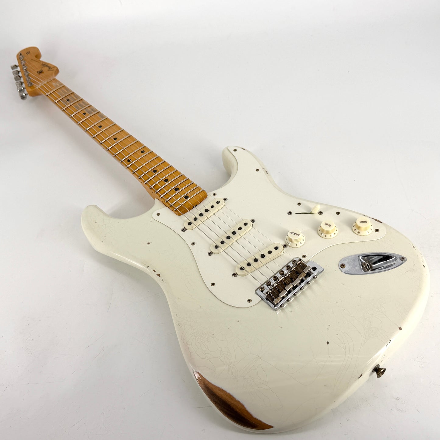 2023 Fender Custom Shop Limited Edition Fat 50s Stratocaster Relic - India Ivory | Tonebay