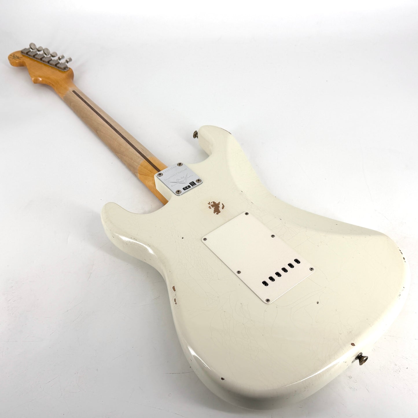 2023 Fender Custom Shop Limited Edition Fat 50s Stratocaster Relic - India Ivory | Tonebay