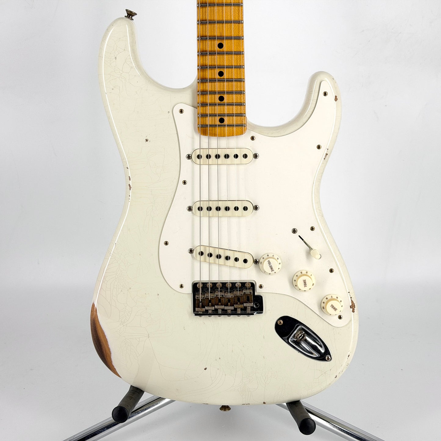 2023 Fender Custom Shop Limited Edition Fat 50s Stratocaster Relic - India Ivory | Tonebay