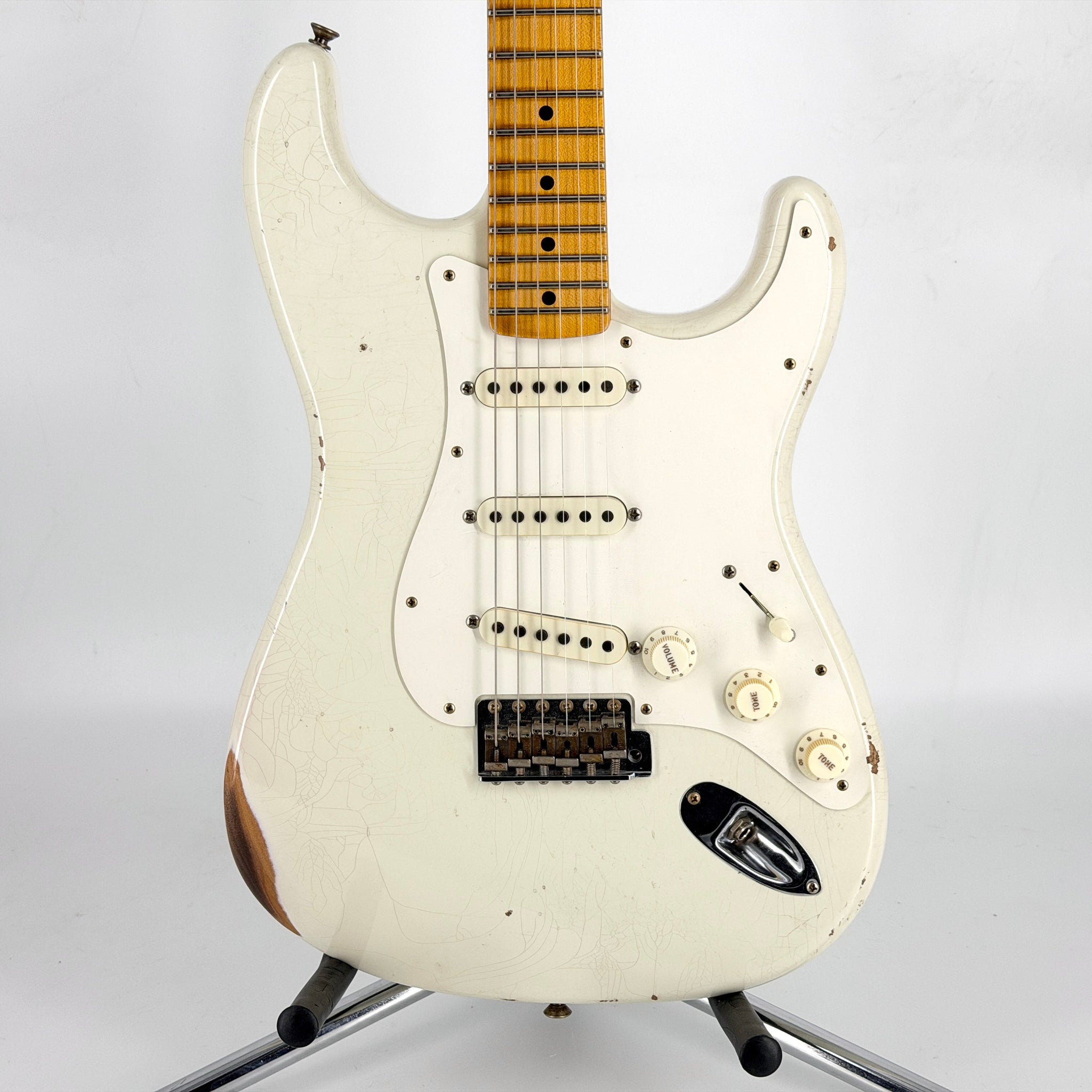 2023 Fender Custom Shop Limited Edition Fat 50s Stratocaster Relic - India Ivory | Tonebay