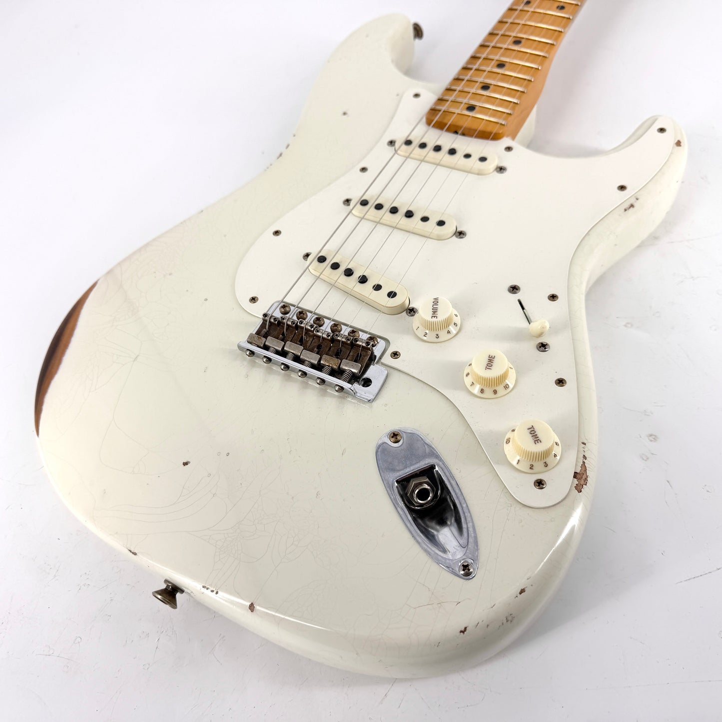 2023 Fender Custom Shop Limited Edition Fat 50s Stratocaster Relic - India Ivory | Tonebay