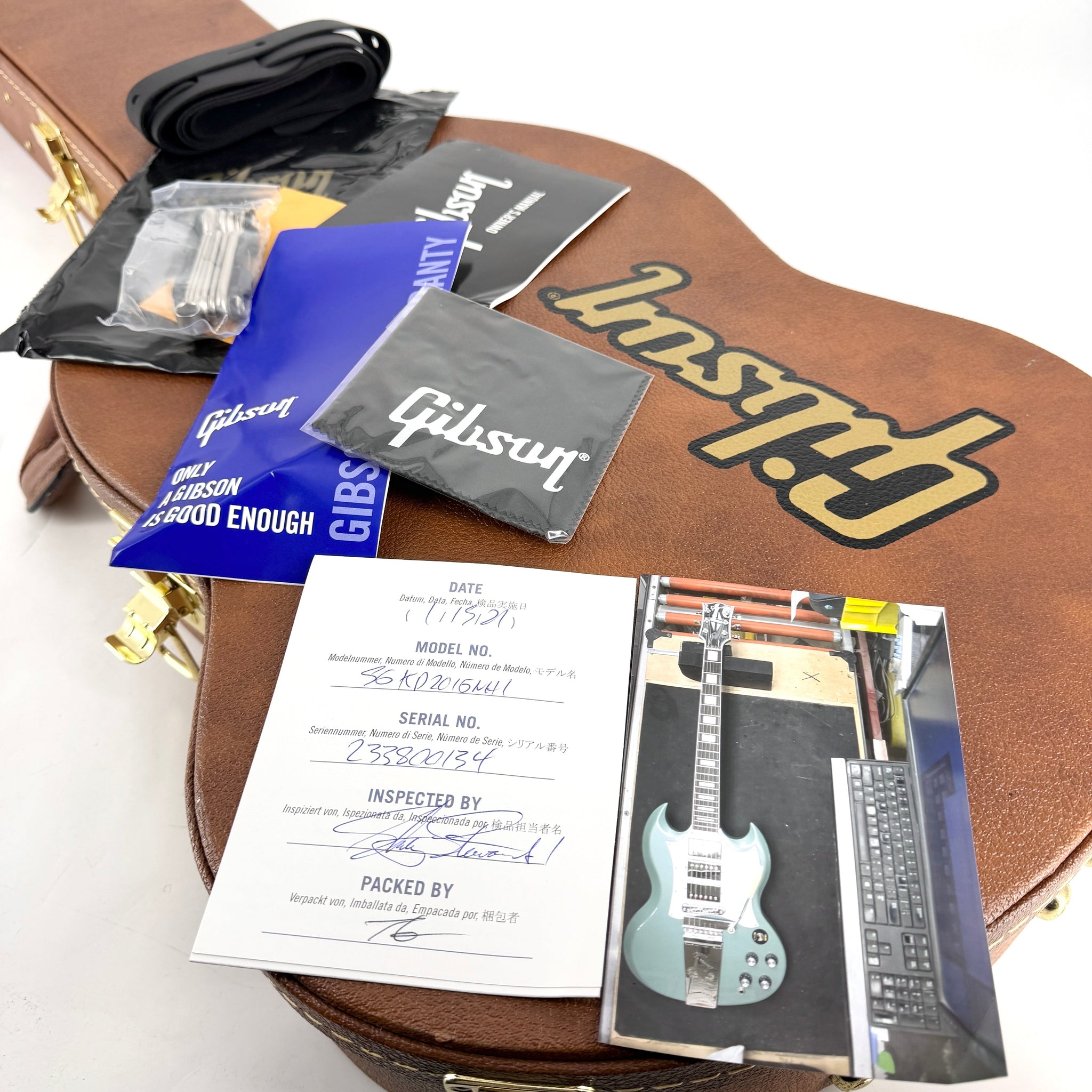 2021 Gibson Kirk Douglas Signature SG - Inverness Green | Tonebay