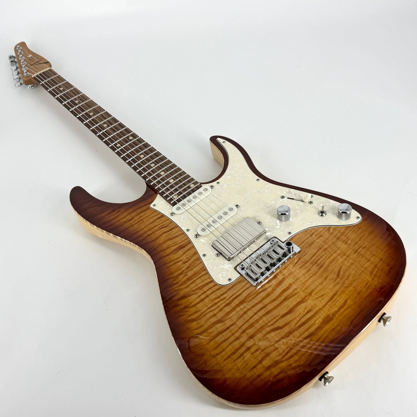 2018 Tom Anderson Guardian Angel - Natural Orange Burst | Tonebay