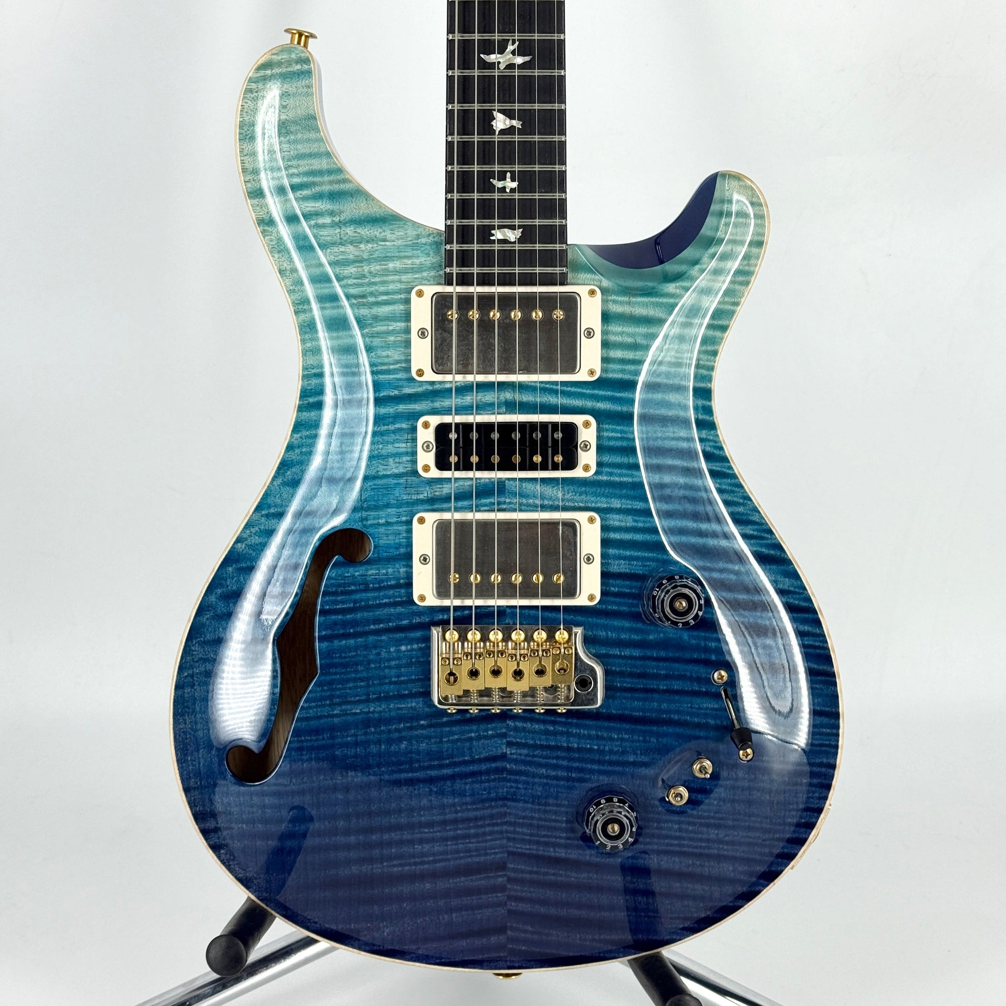 2021 PRS Wood Library Special 22 Semi Hollow - Blue Fade | Tonebay