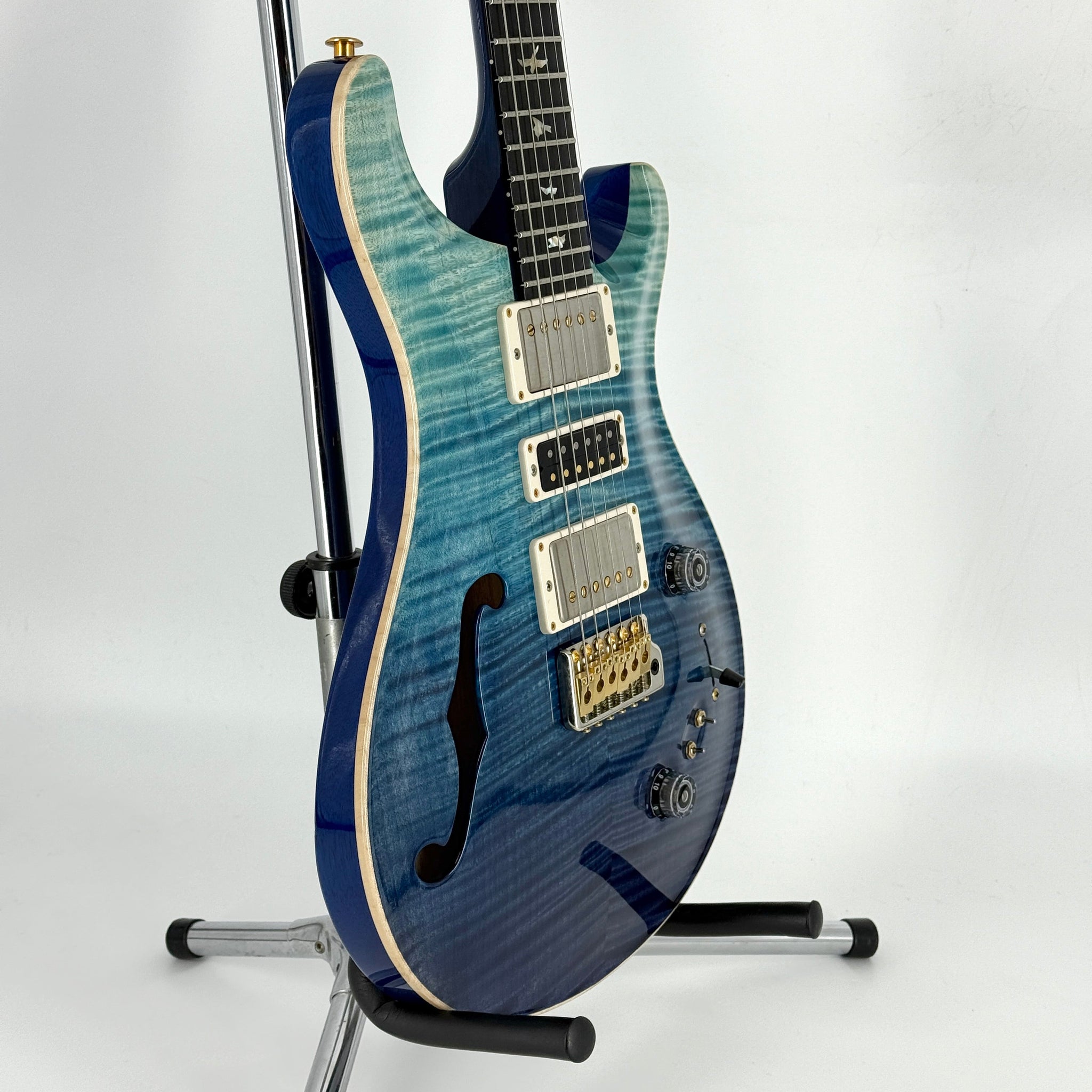 2021 PRS Wood Library Special 22 Semi Hollow - Blue Fade | Tonebay